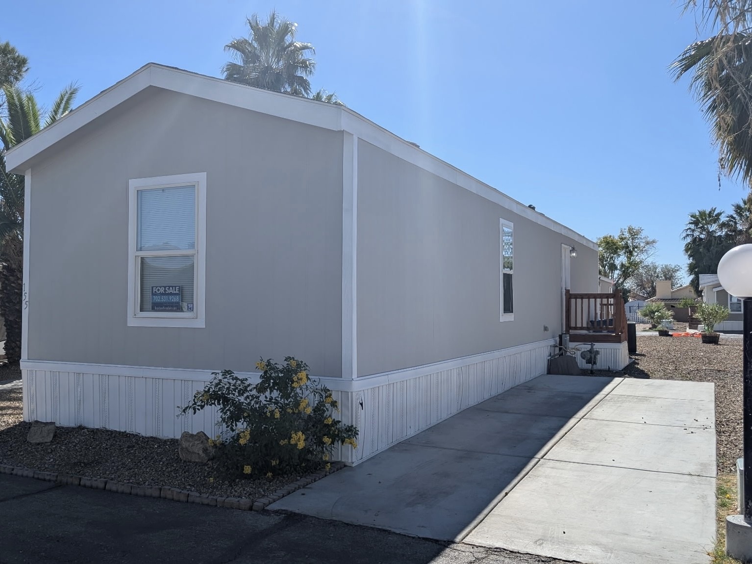 A photo of the Millennium Estates Home