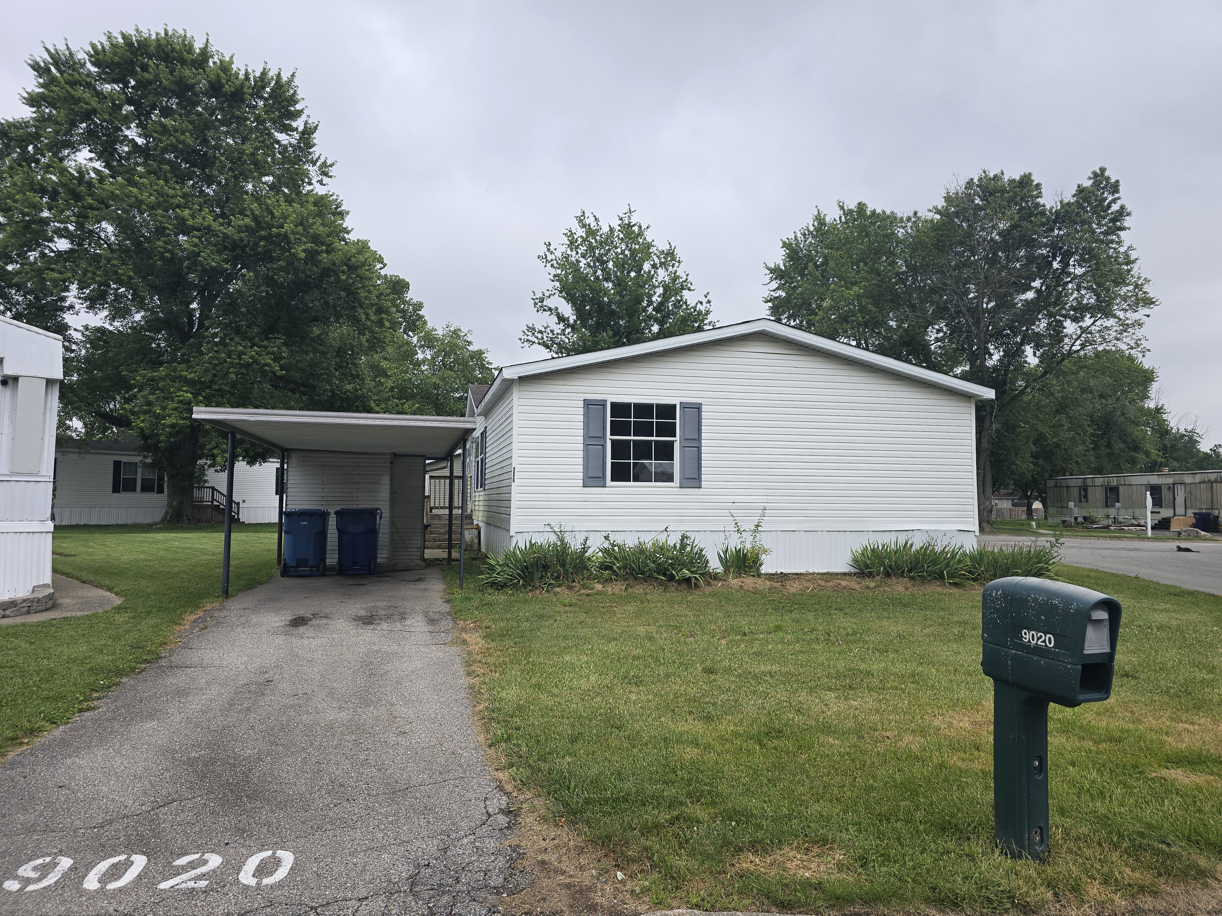 A photo of the home
