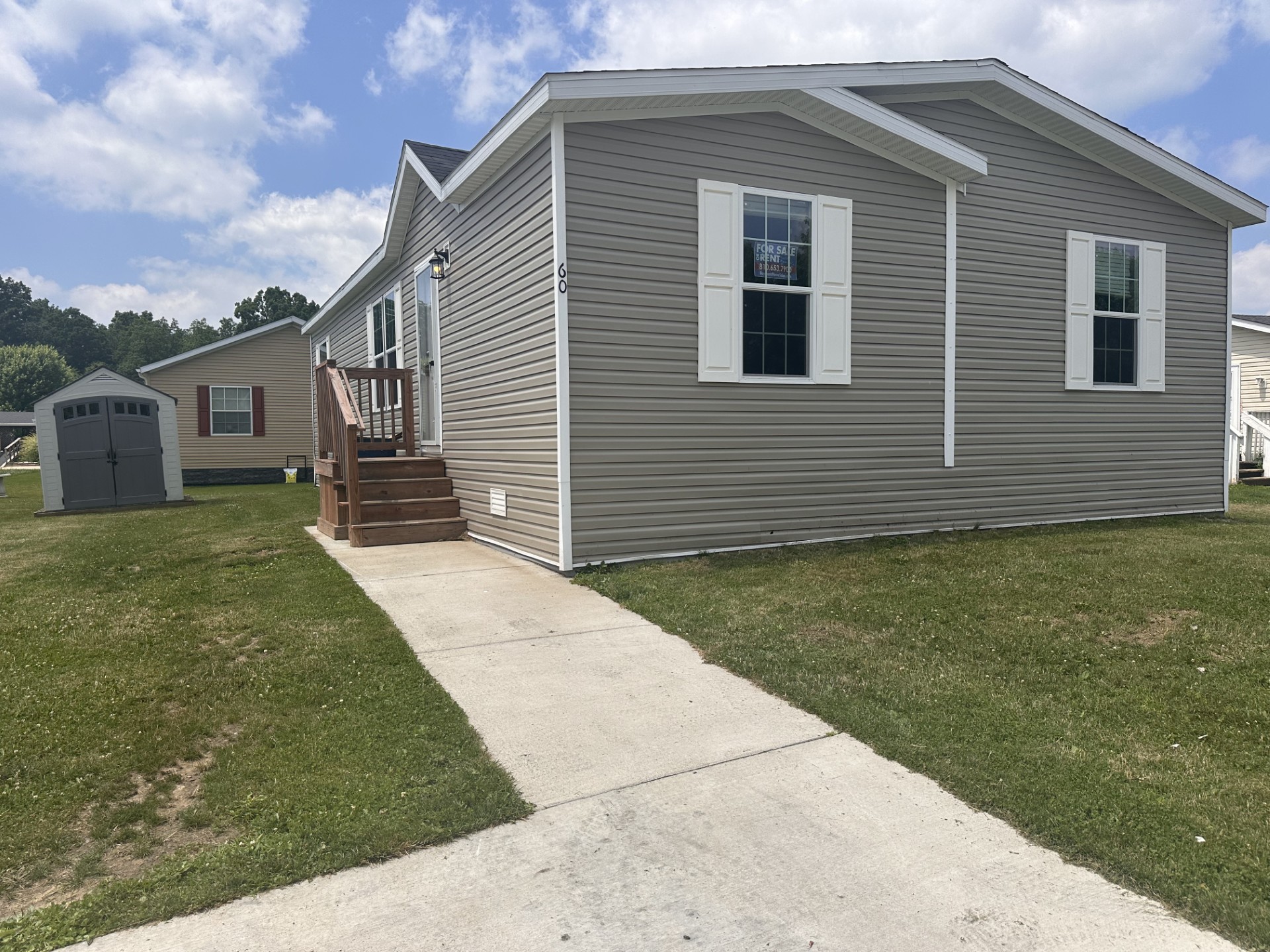 A photo of the home