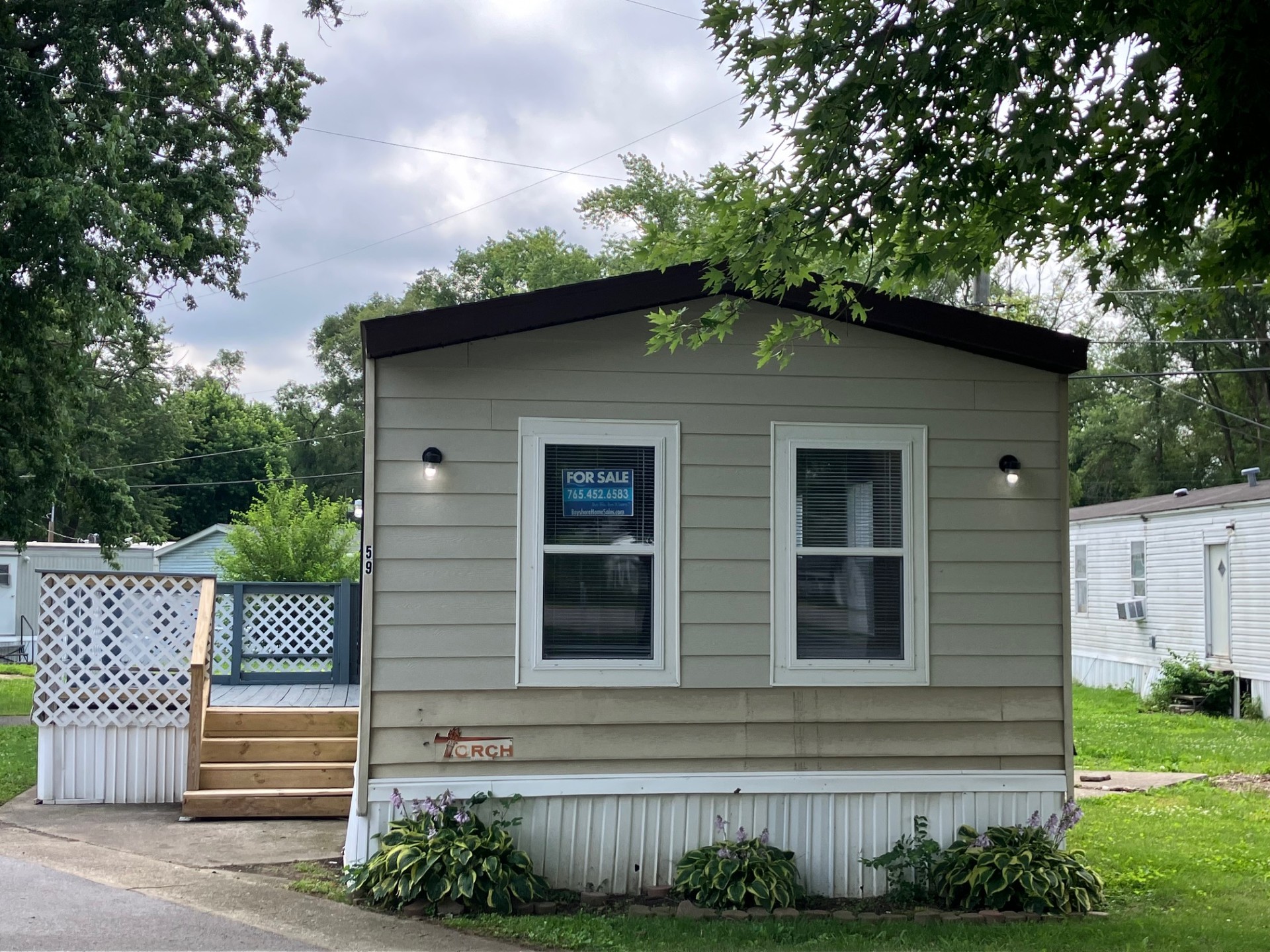 A photo of the home