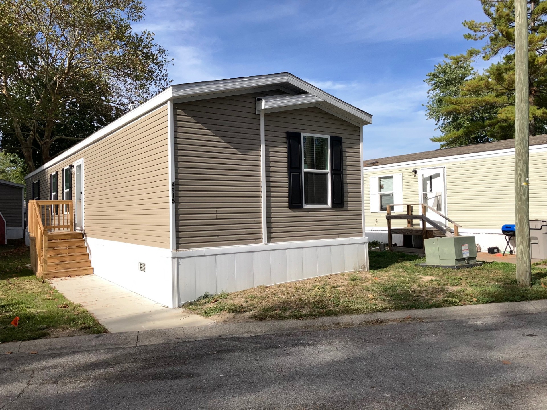 A photo of the home