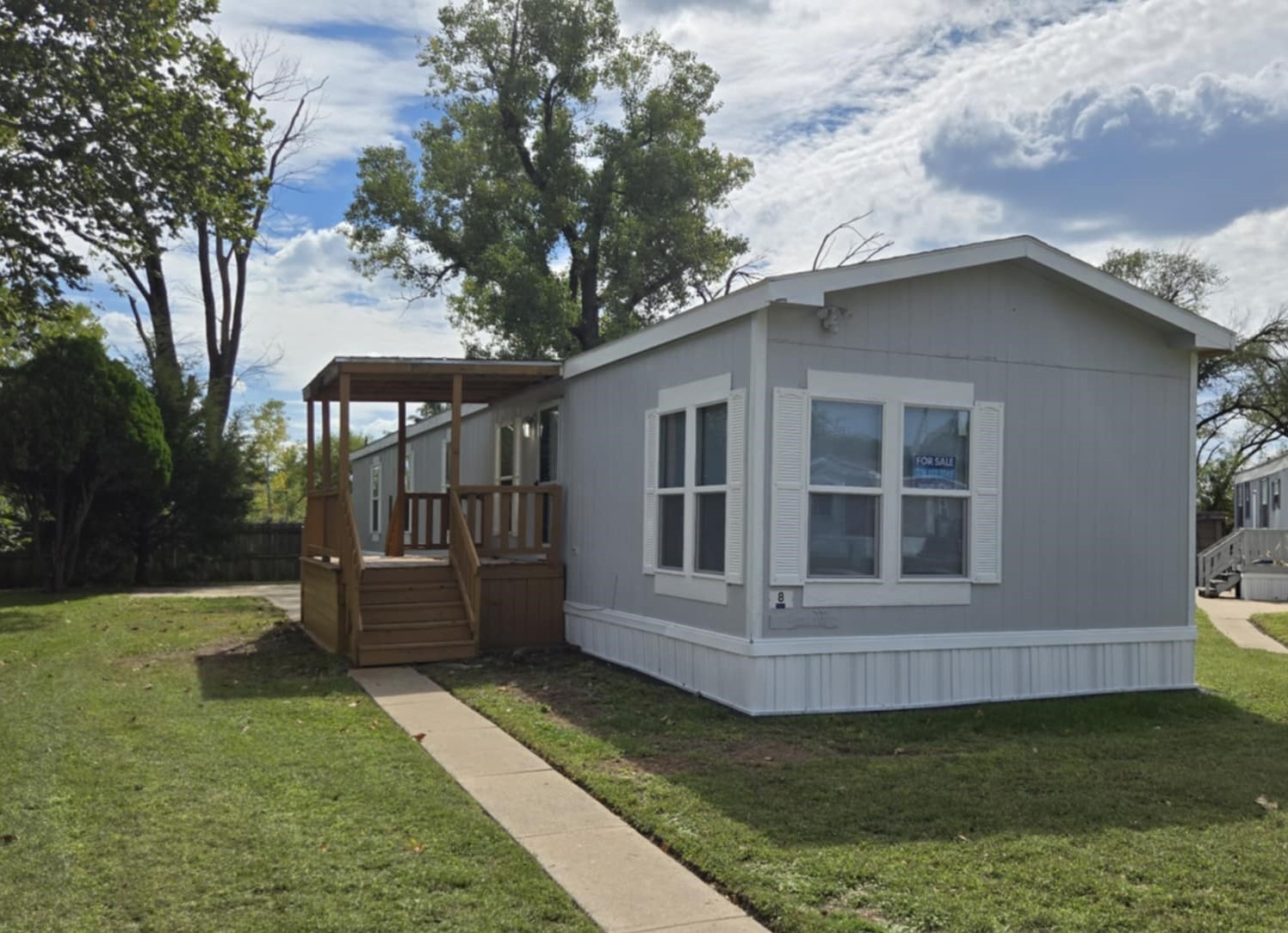A photo of the home