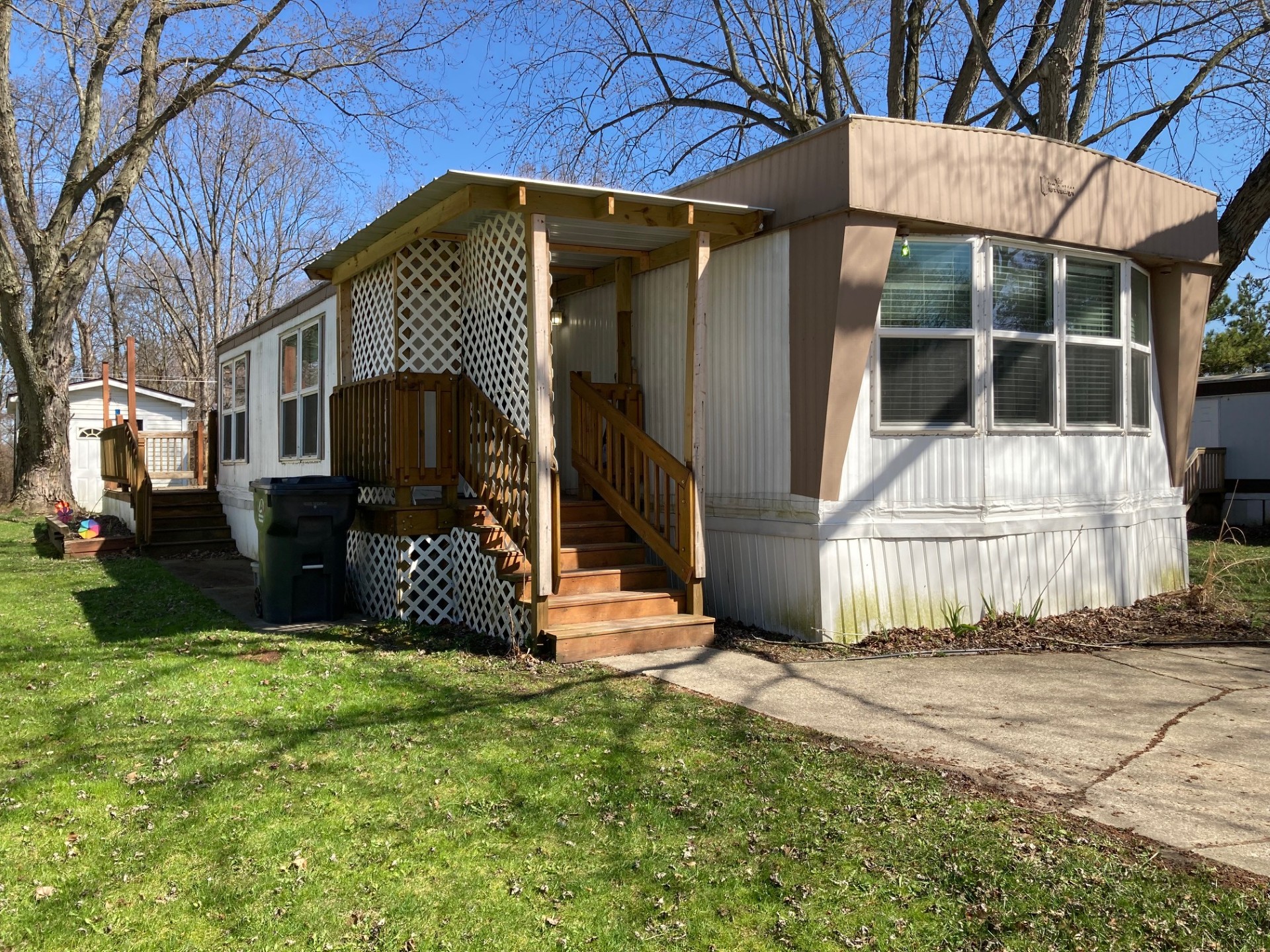 A photo of the home
