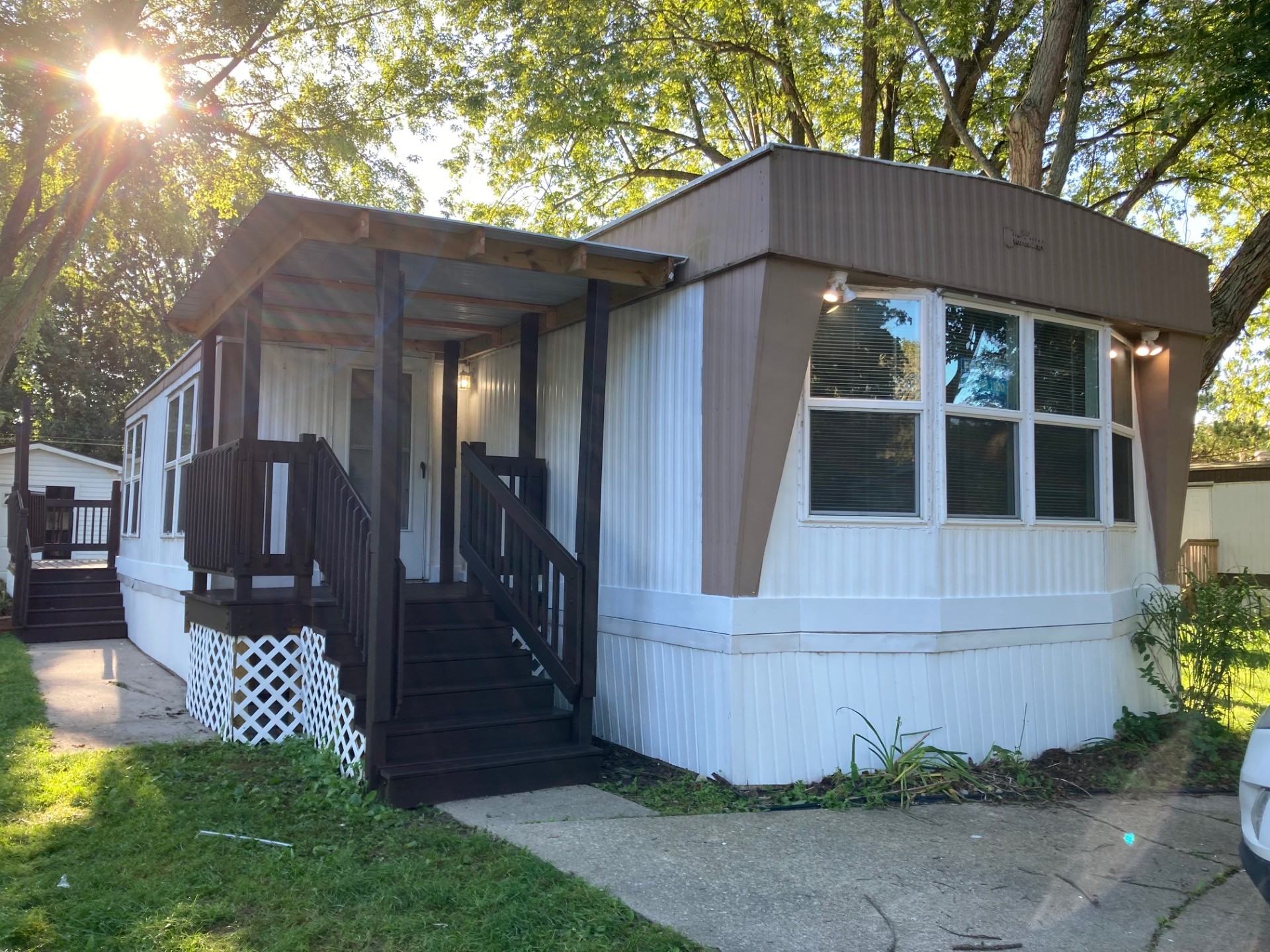 A photo of the home