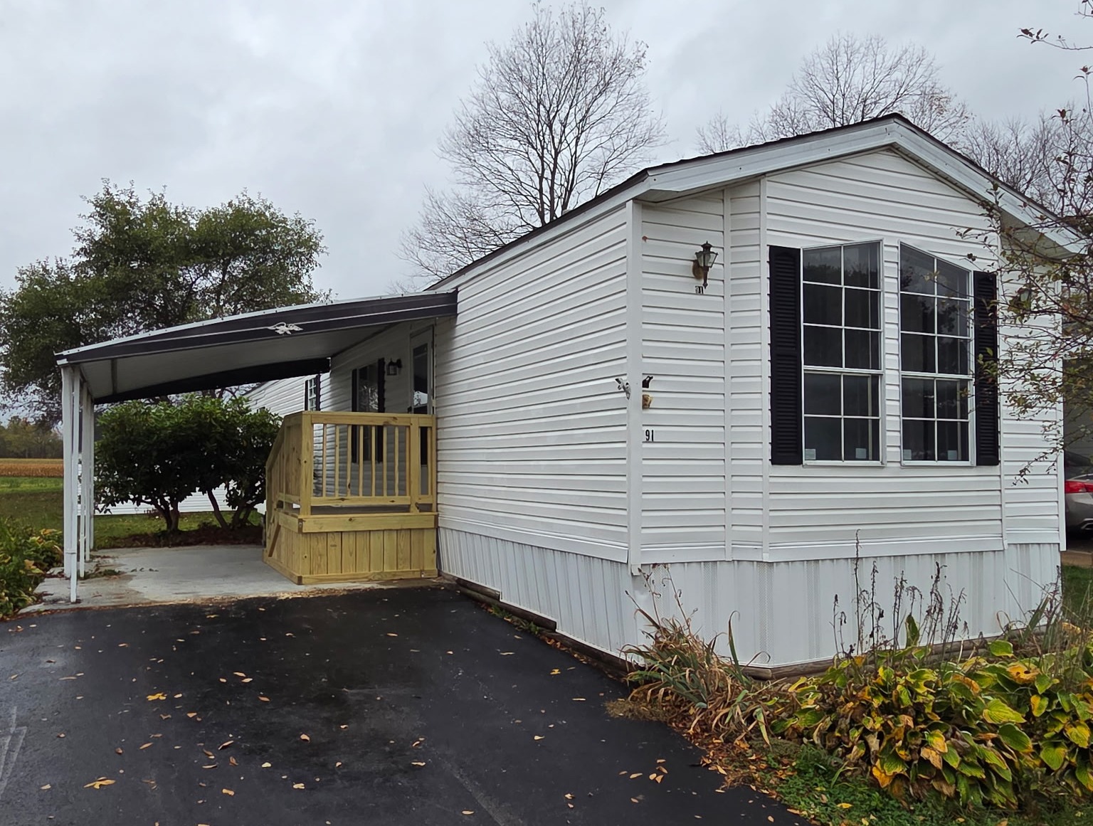 A photo of the home