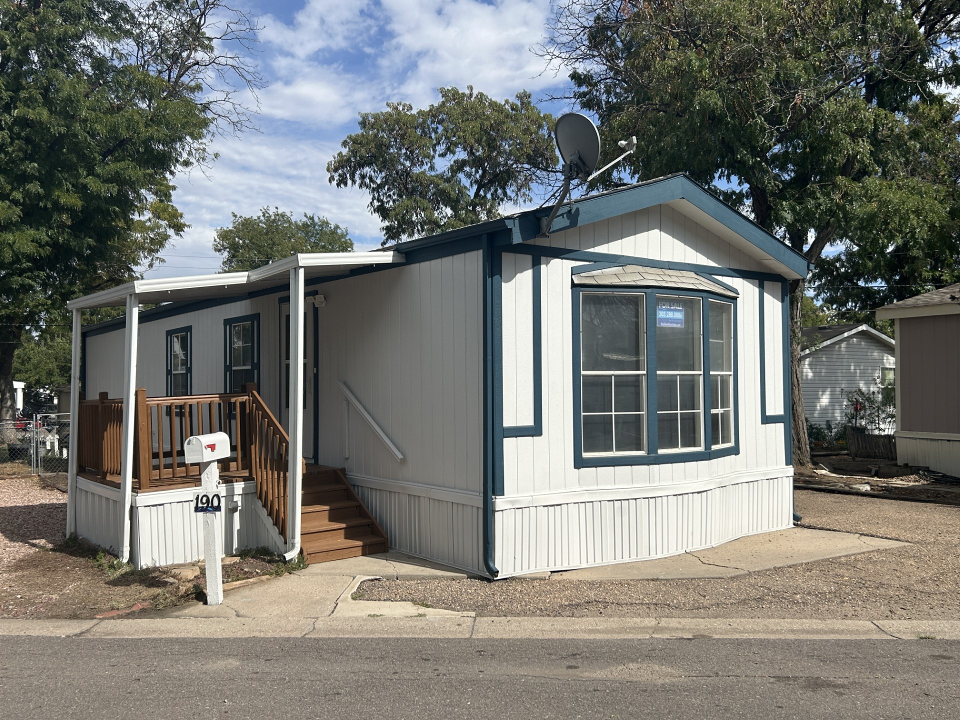 A photo of the home