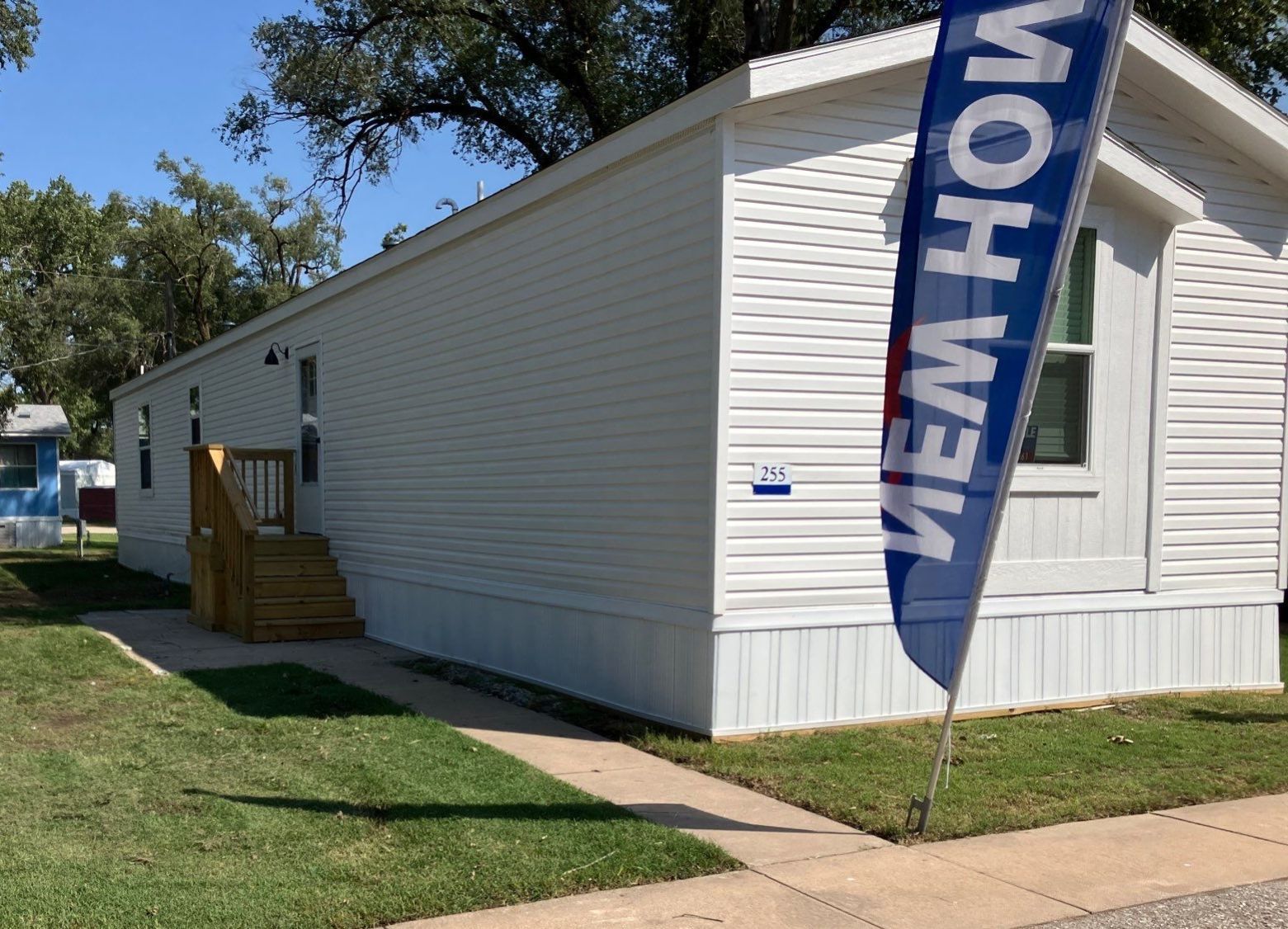 A photo of the home