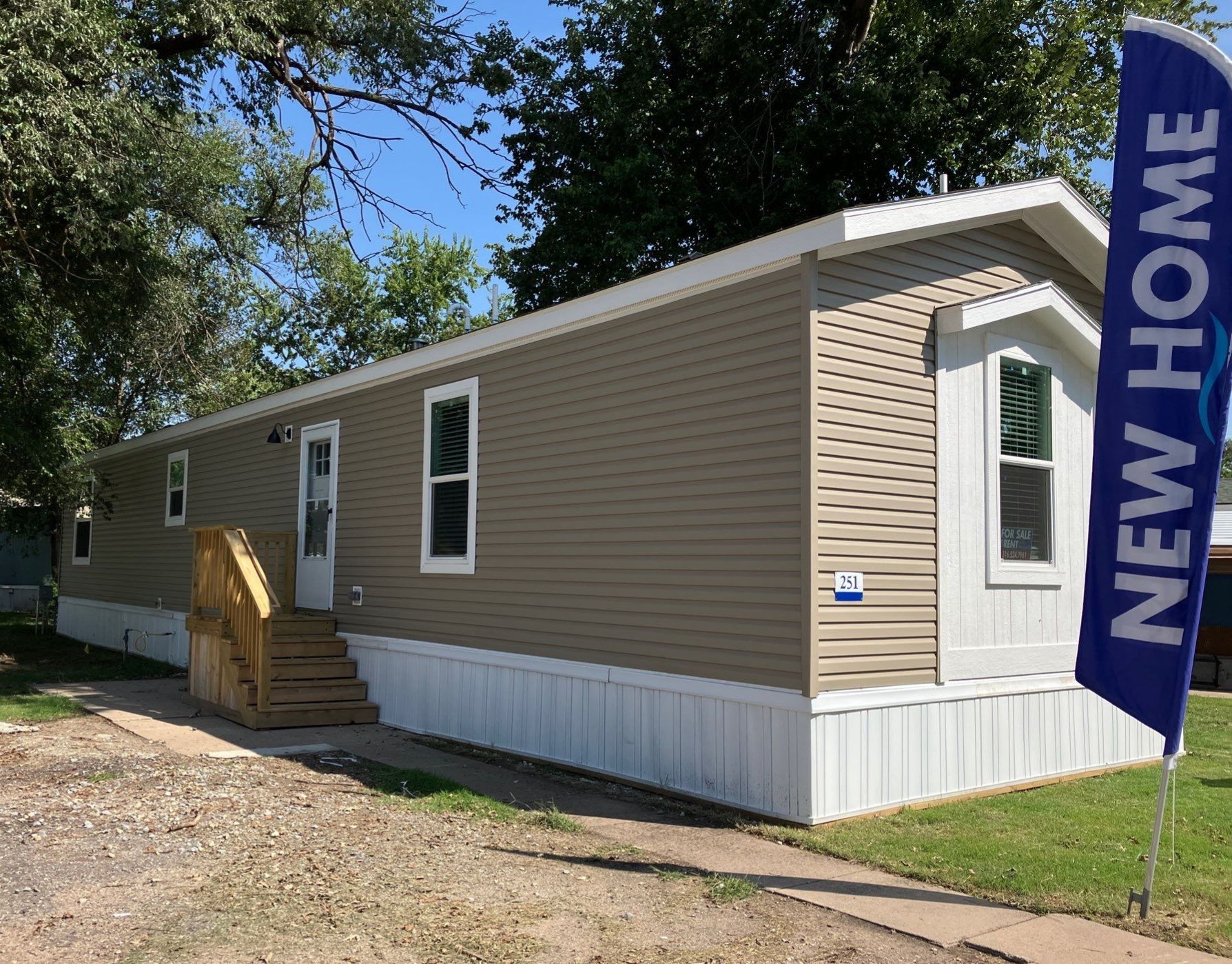 A photo of the home