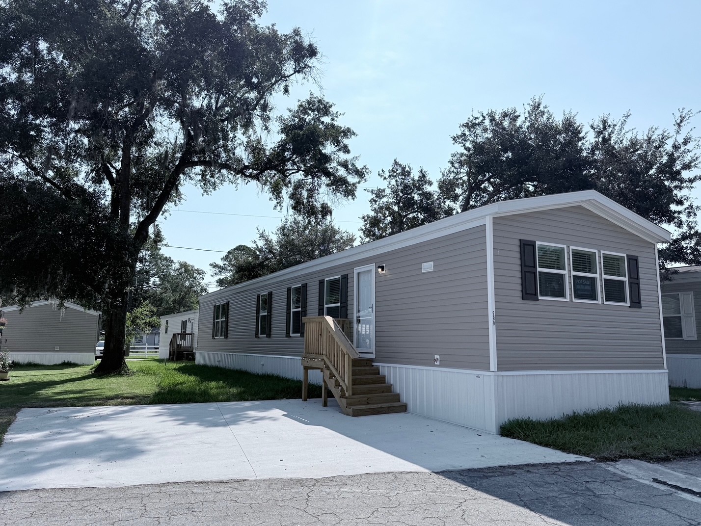 A photo of the home