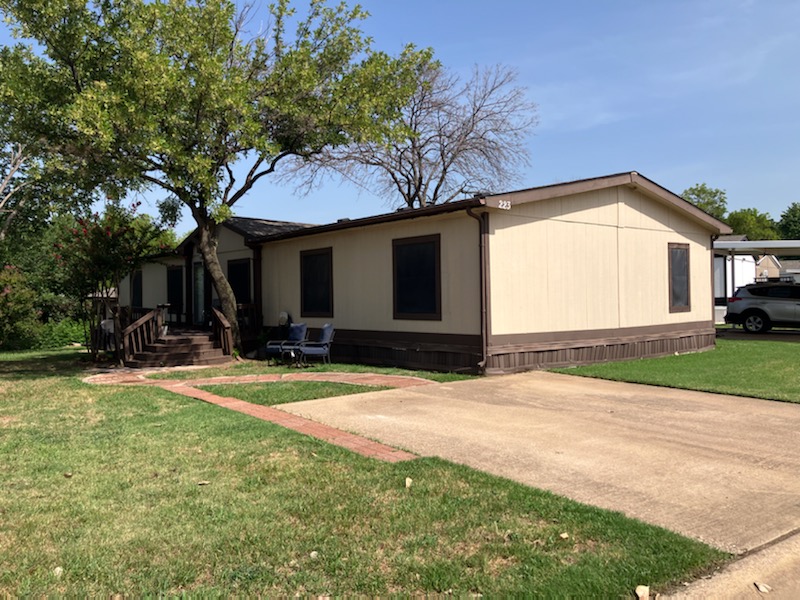 A photo of the home
