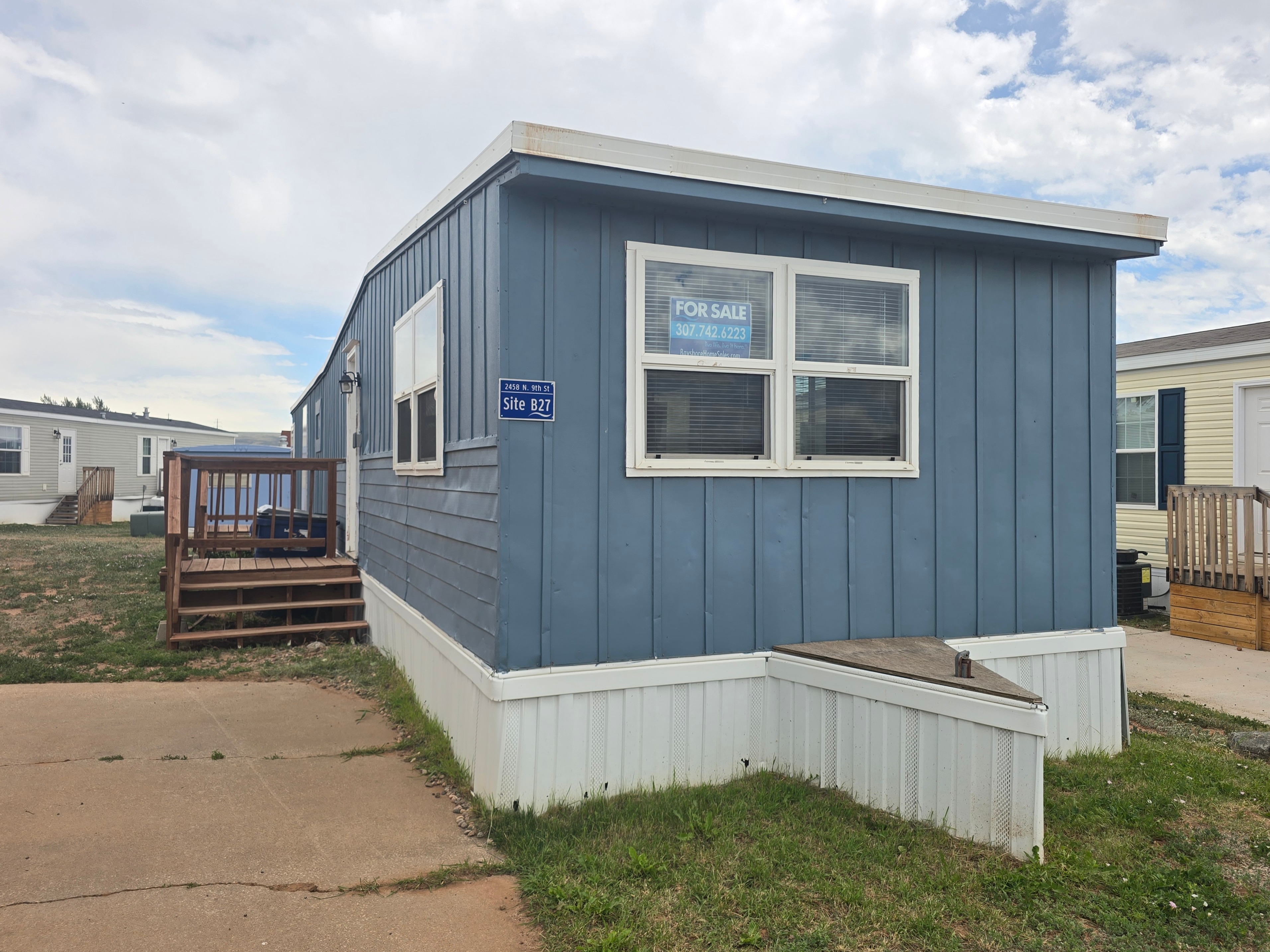 A photo of the home
