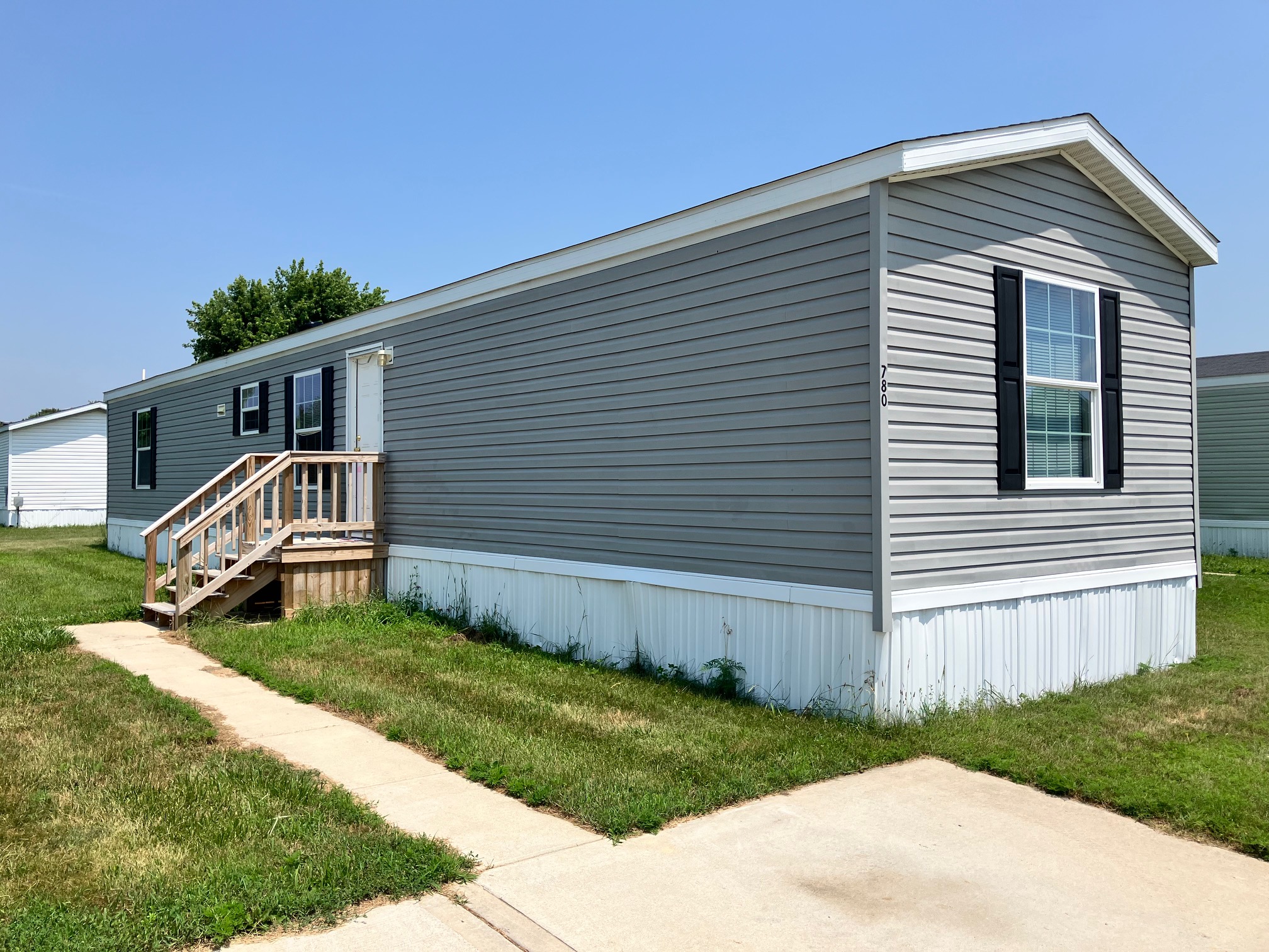 A photo of the home