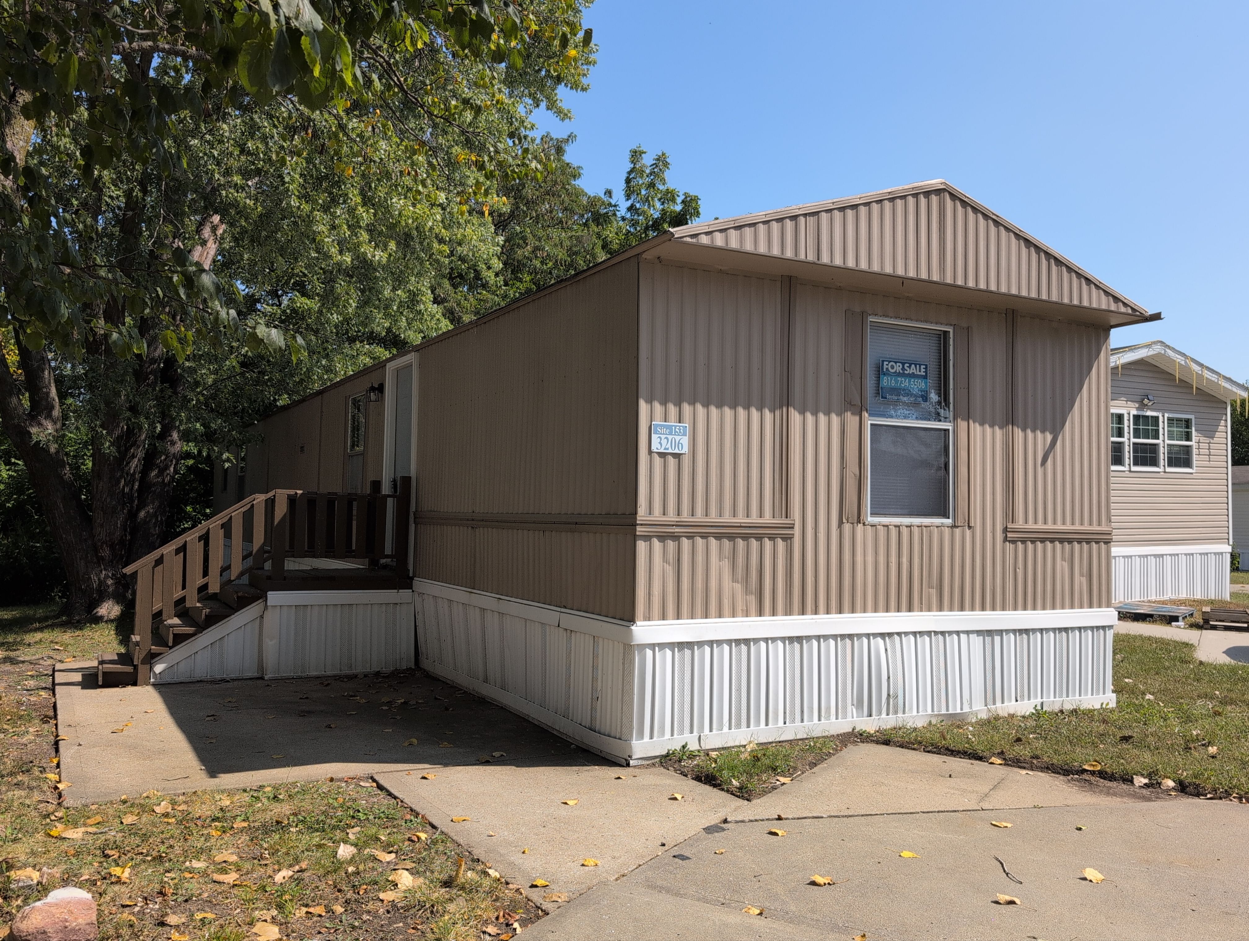 A photo of the home