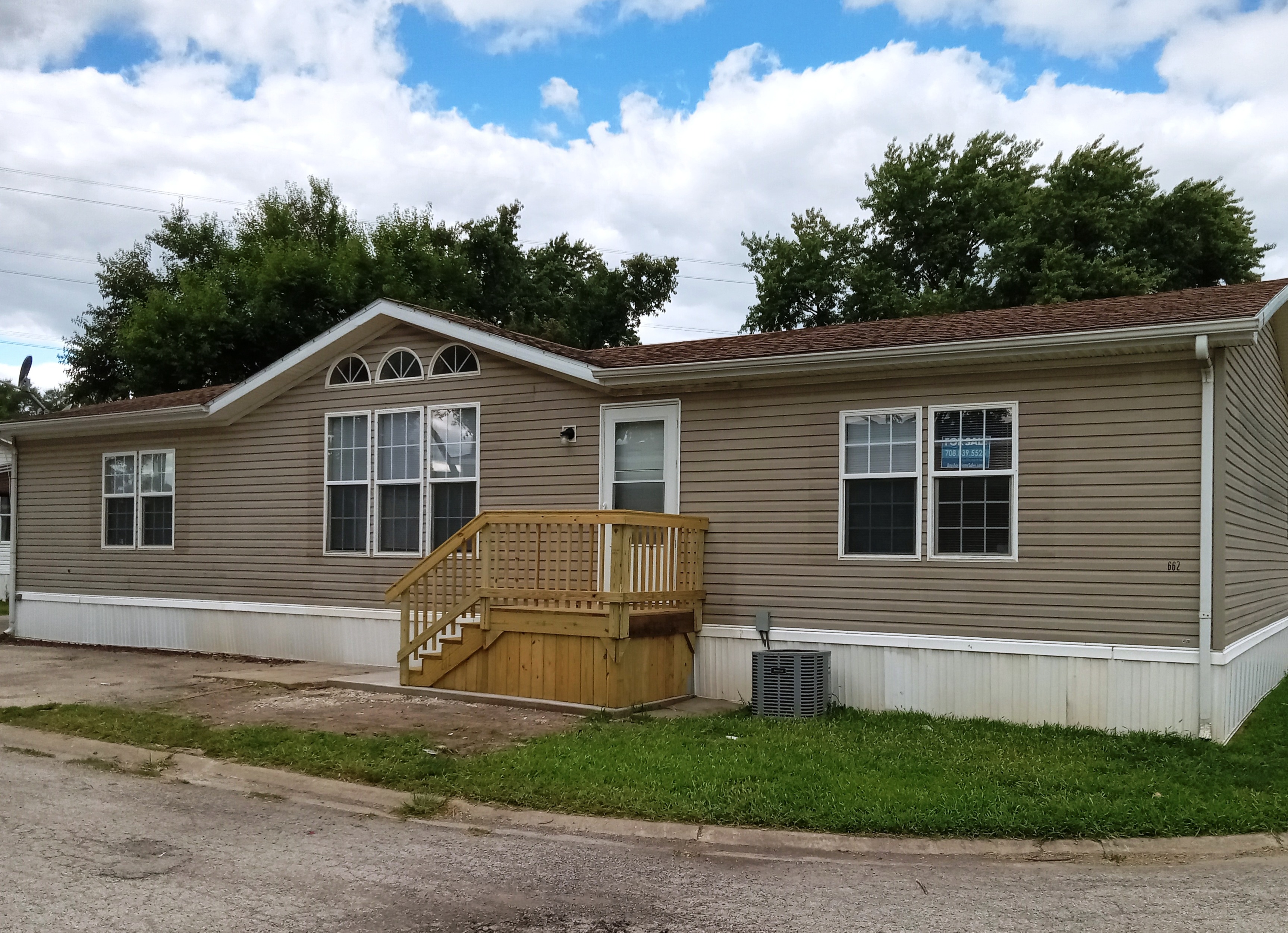 A photo of the home