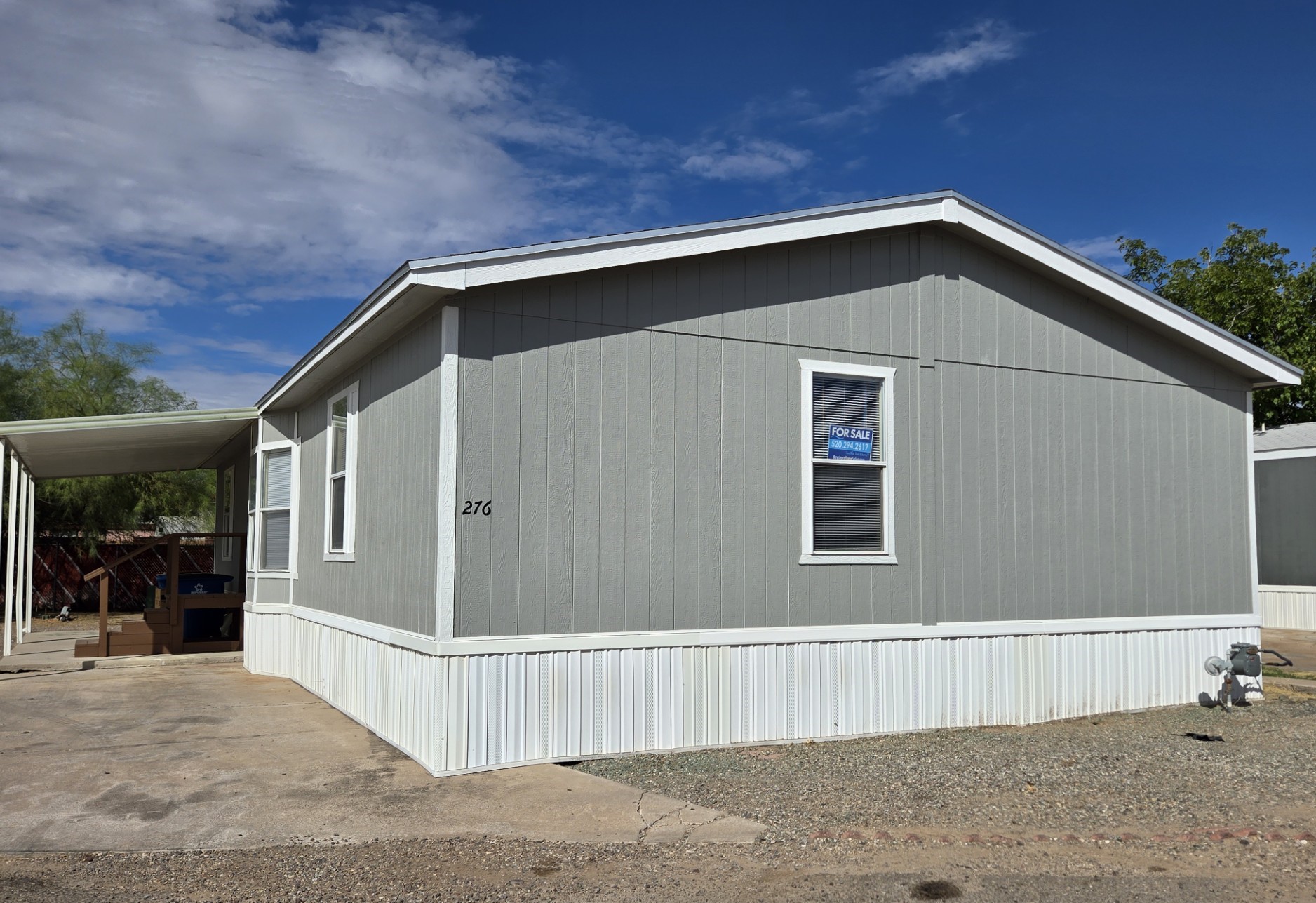 A photo of the home