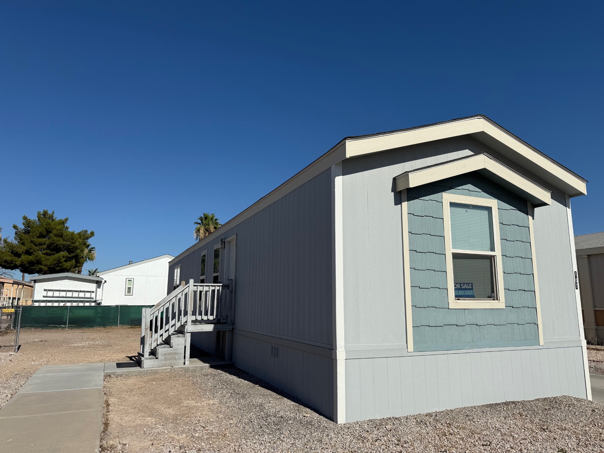A photo of the home
