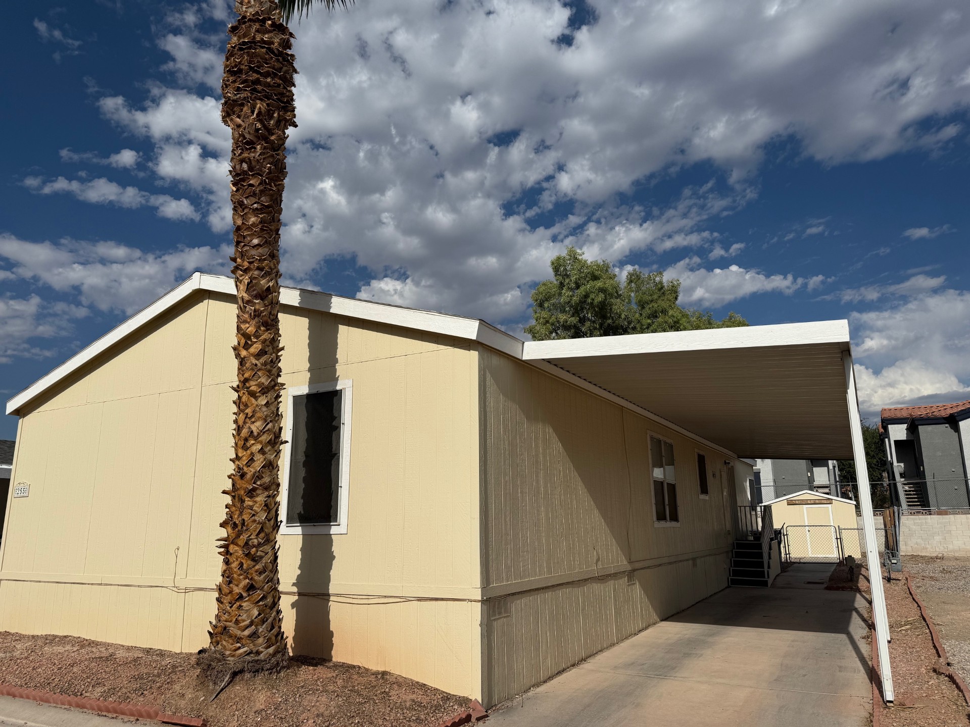 A photo of the home