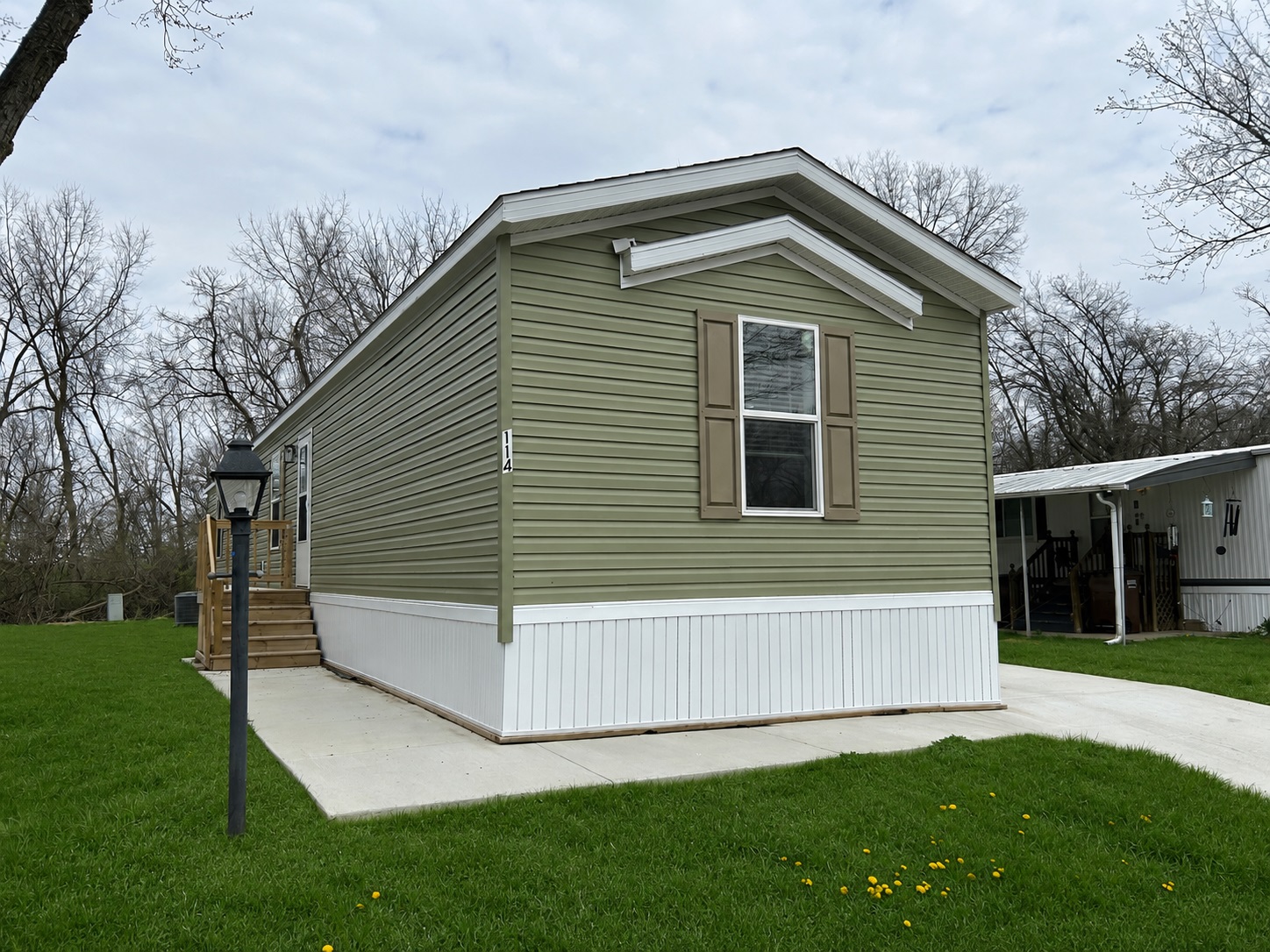 A photo of the home