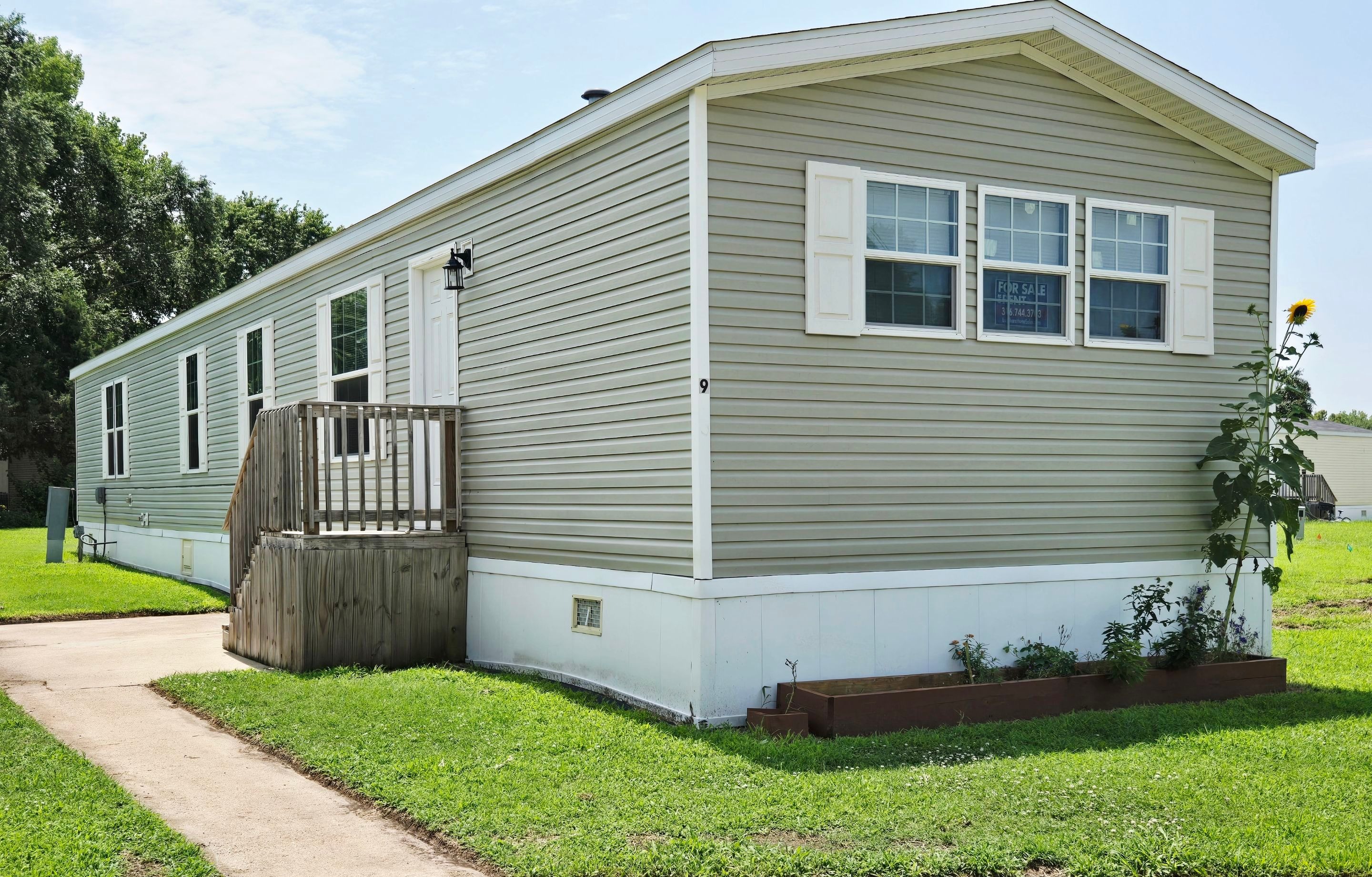 A photo of the home