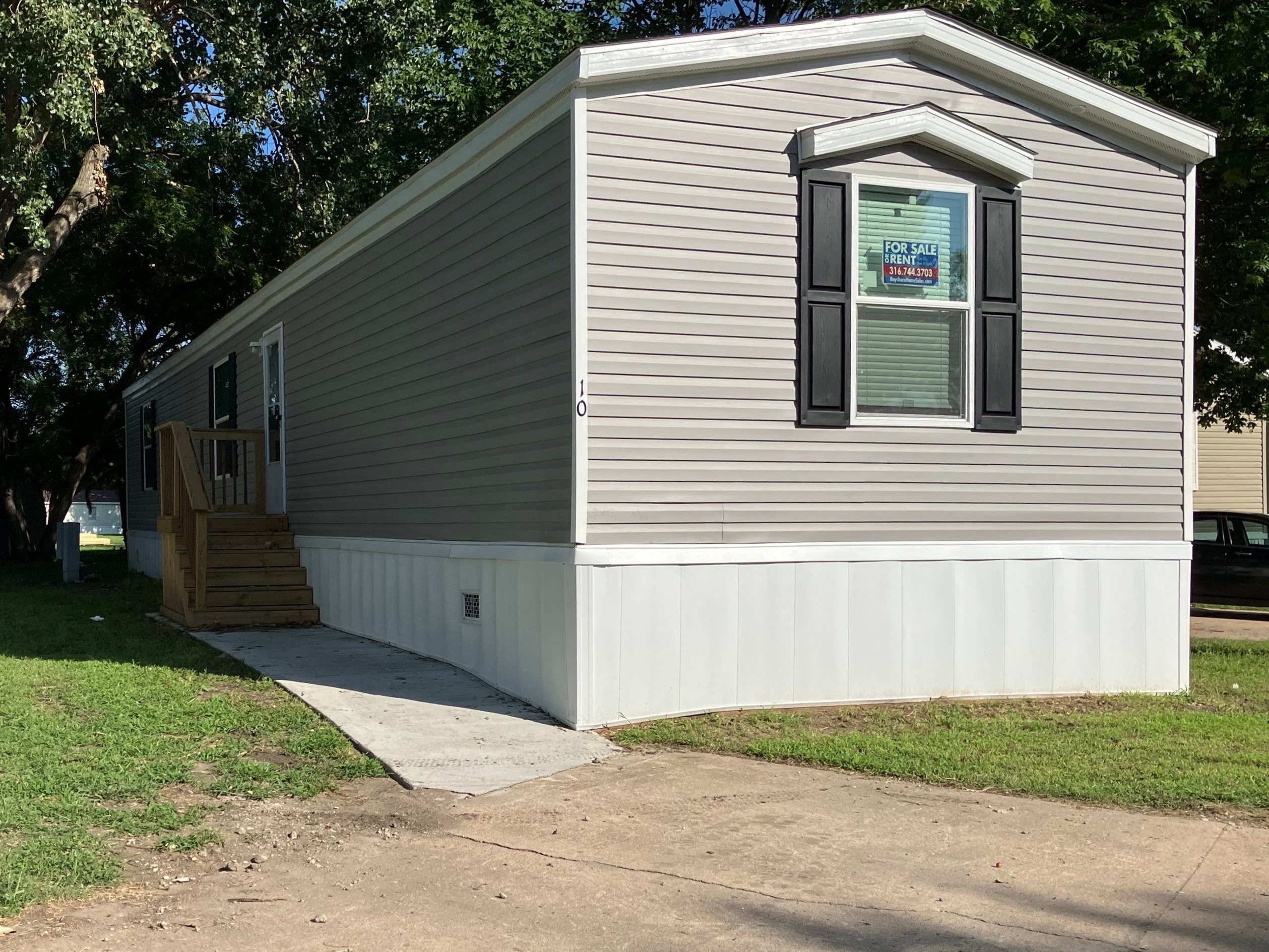A photo of the home
