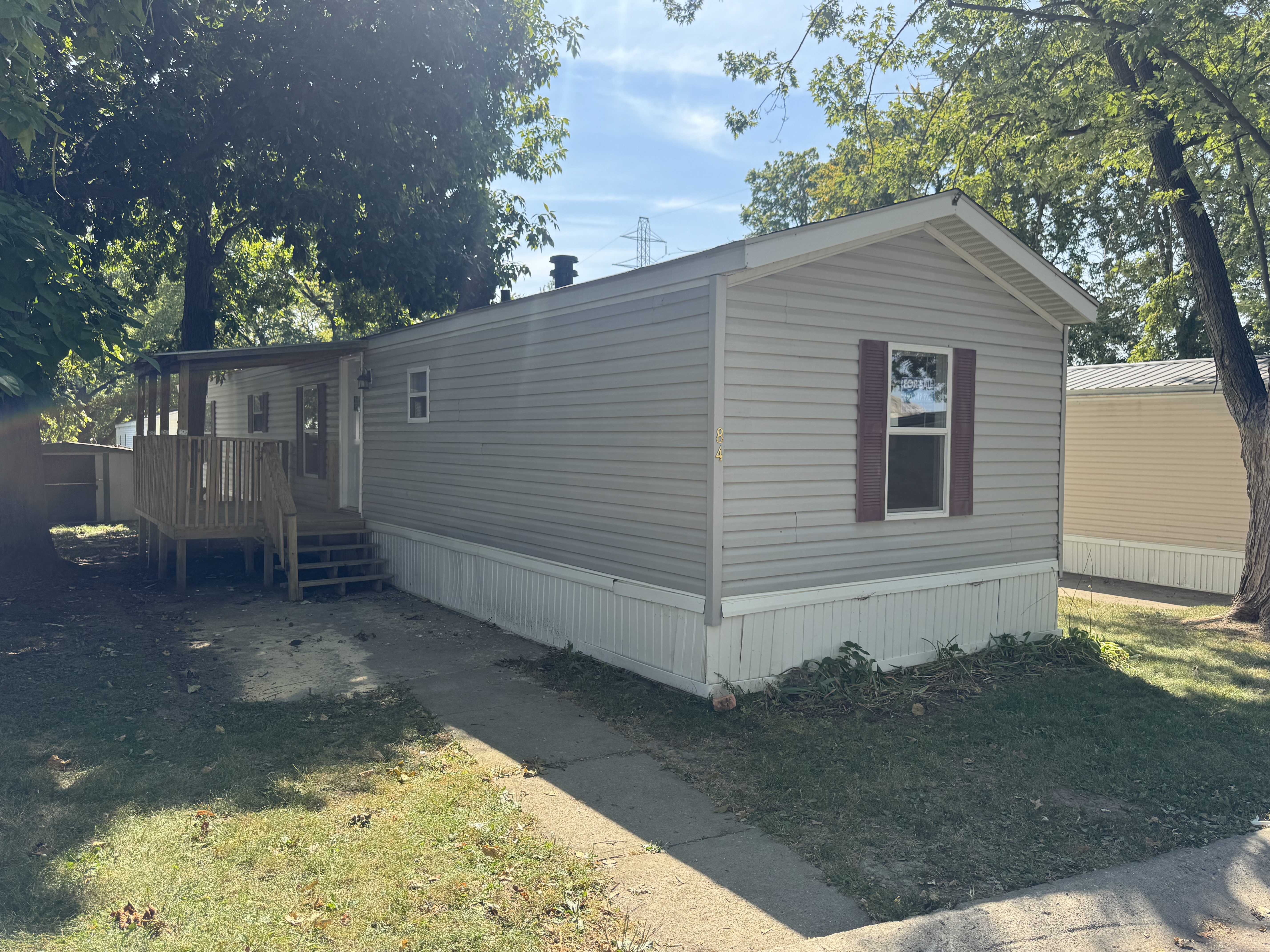A photo of the home