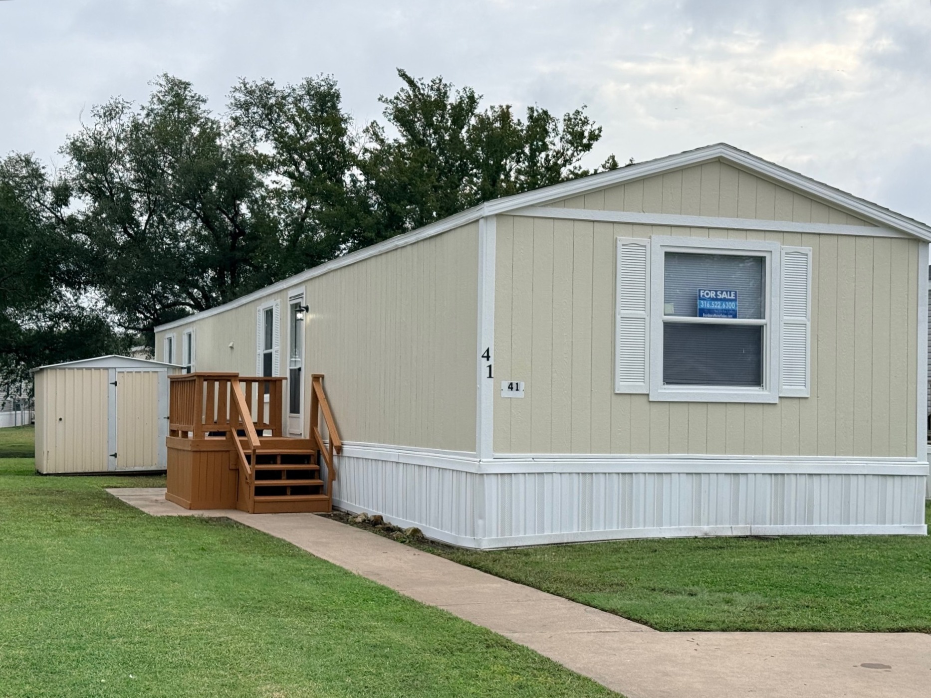 A photo of the home