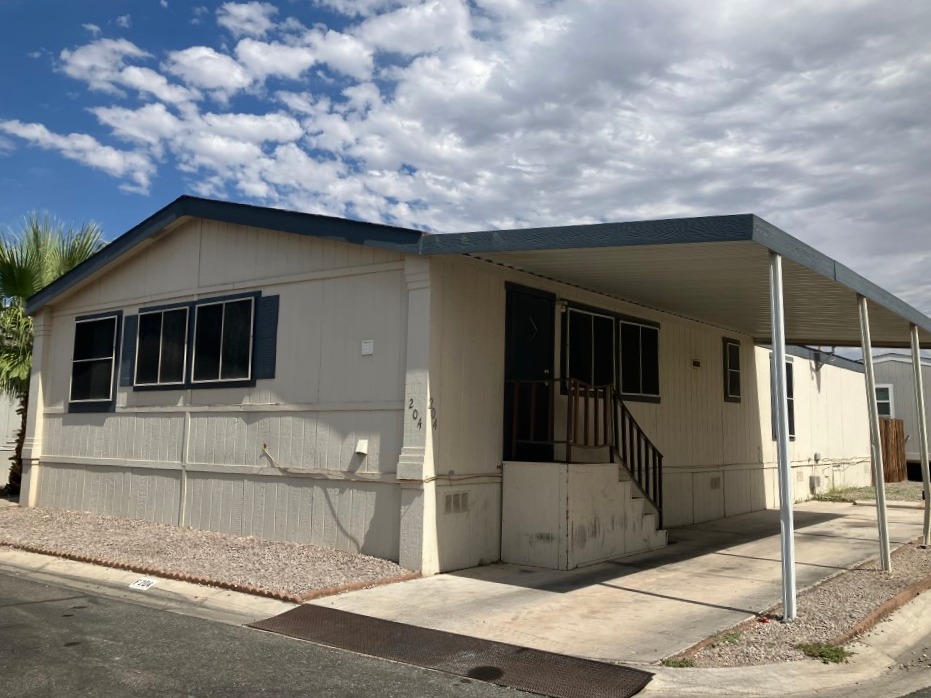 A photo of the home