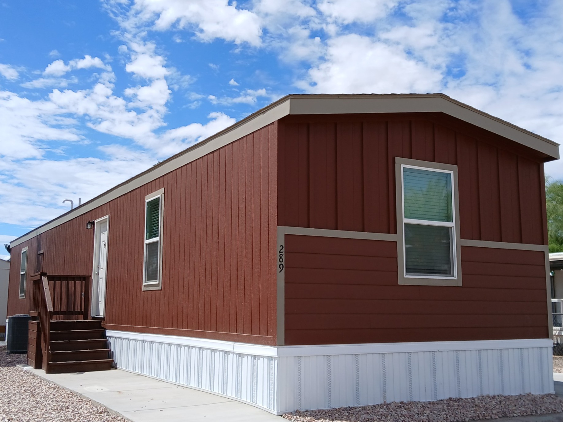 A photo of the home