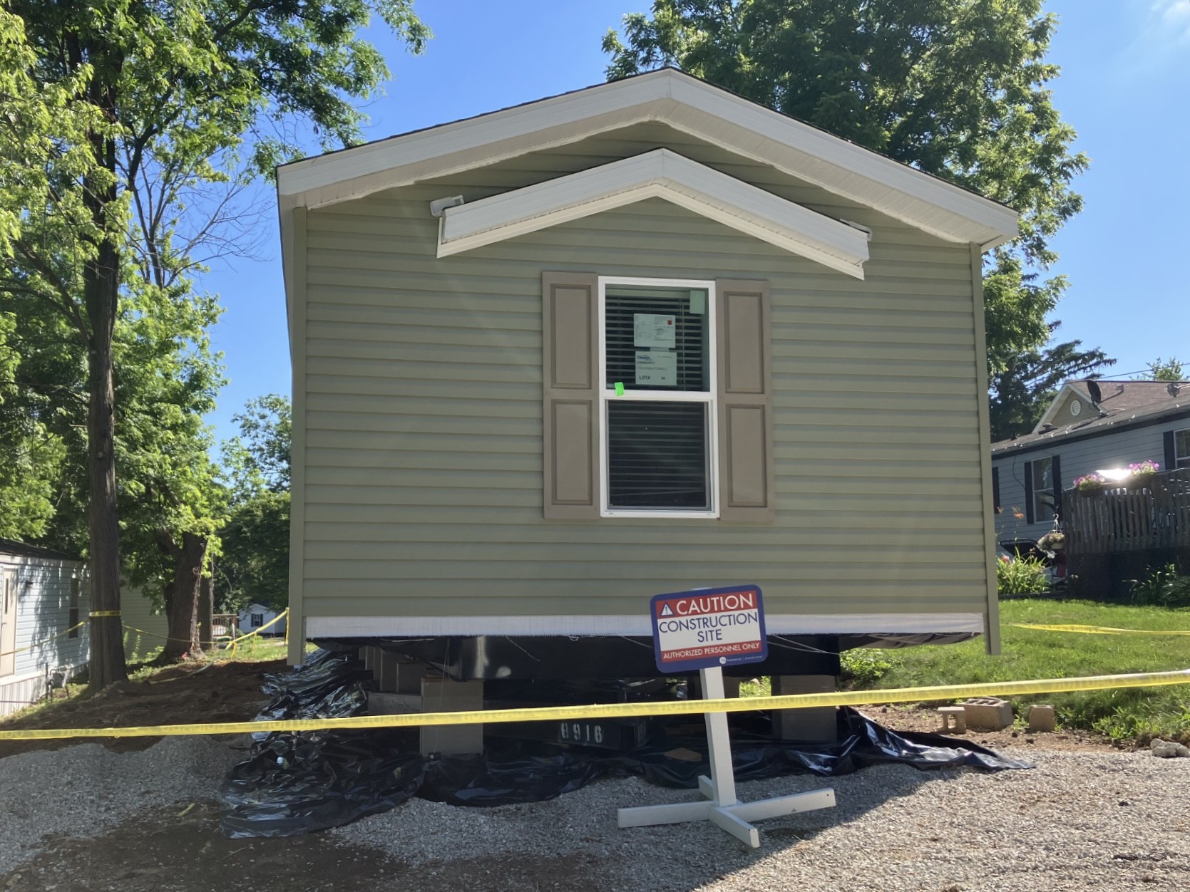 A photo of the home