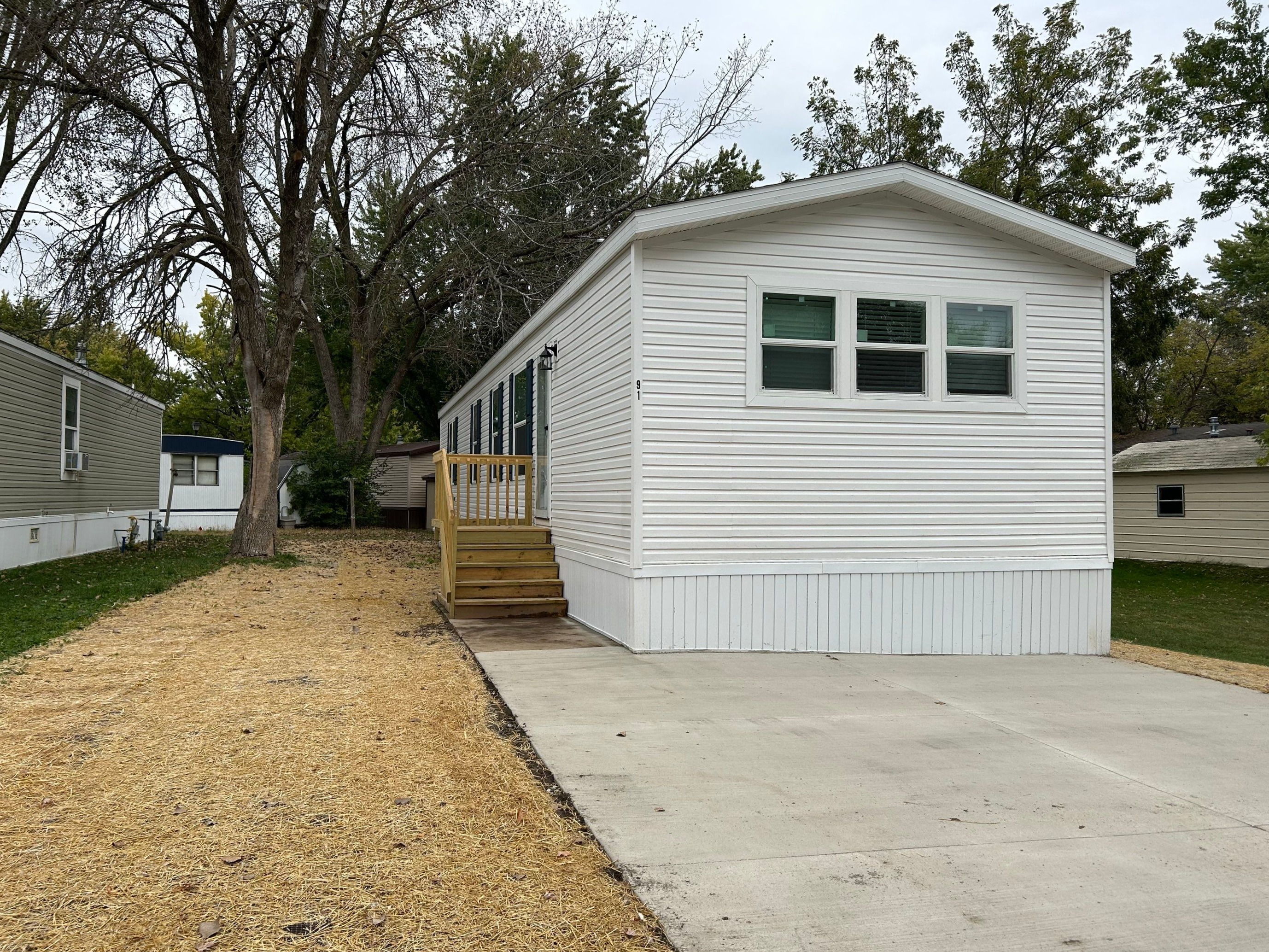 A photo of the home
