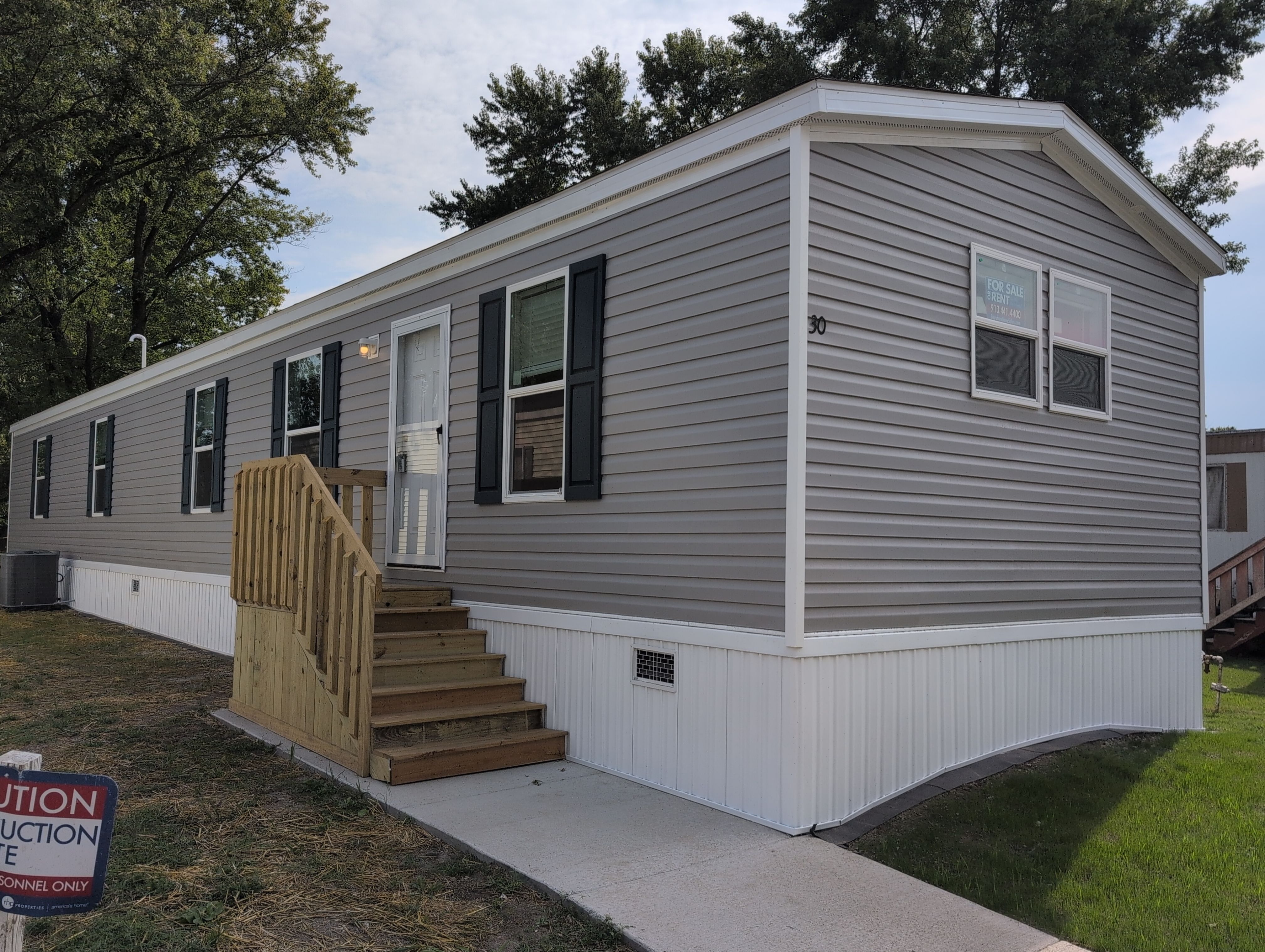 A photo of the home