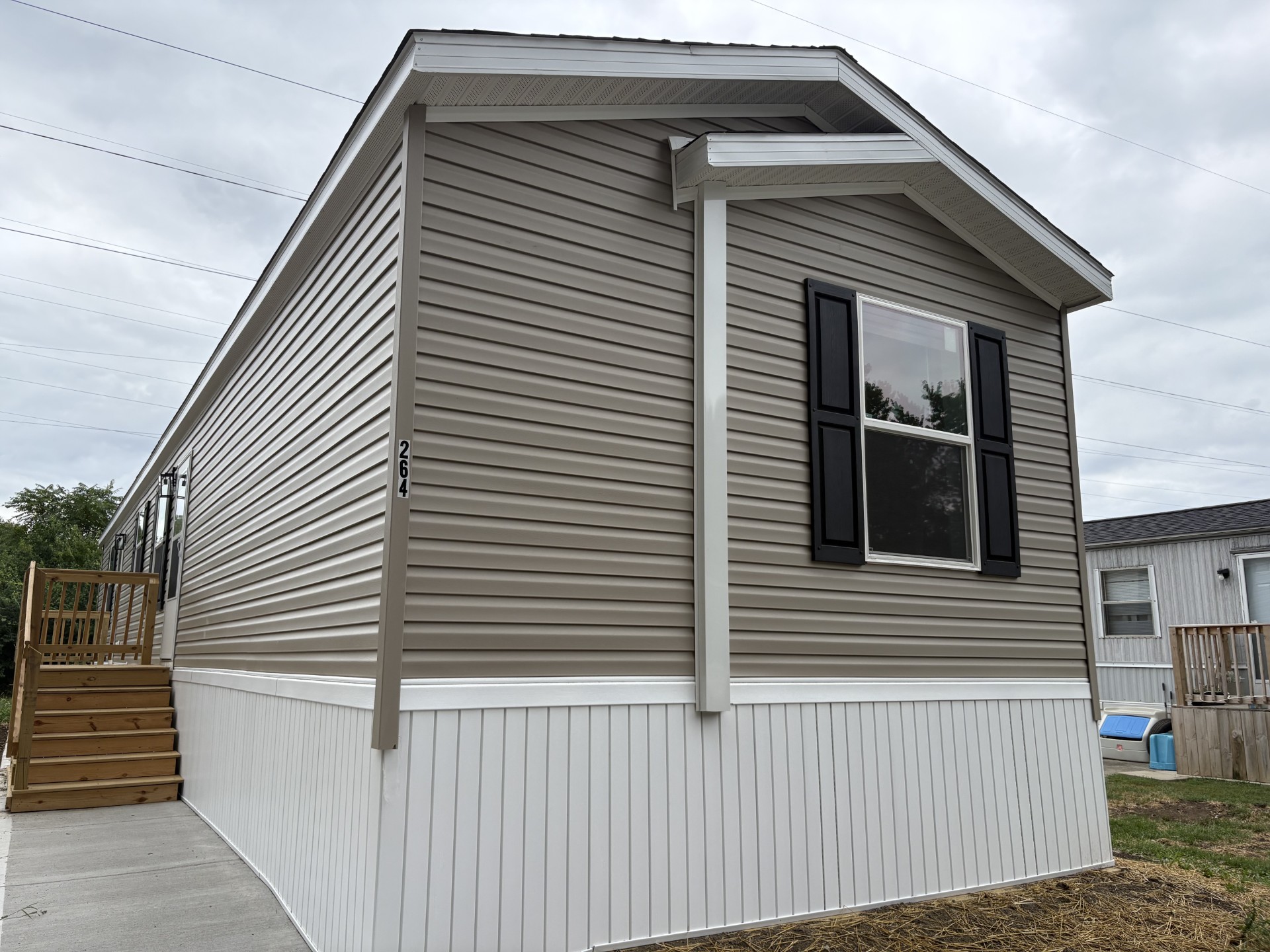 A photo of the home