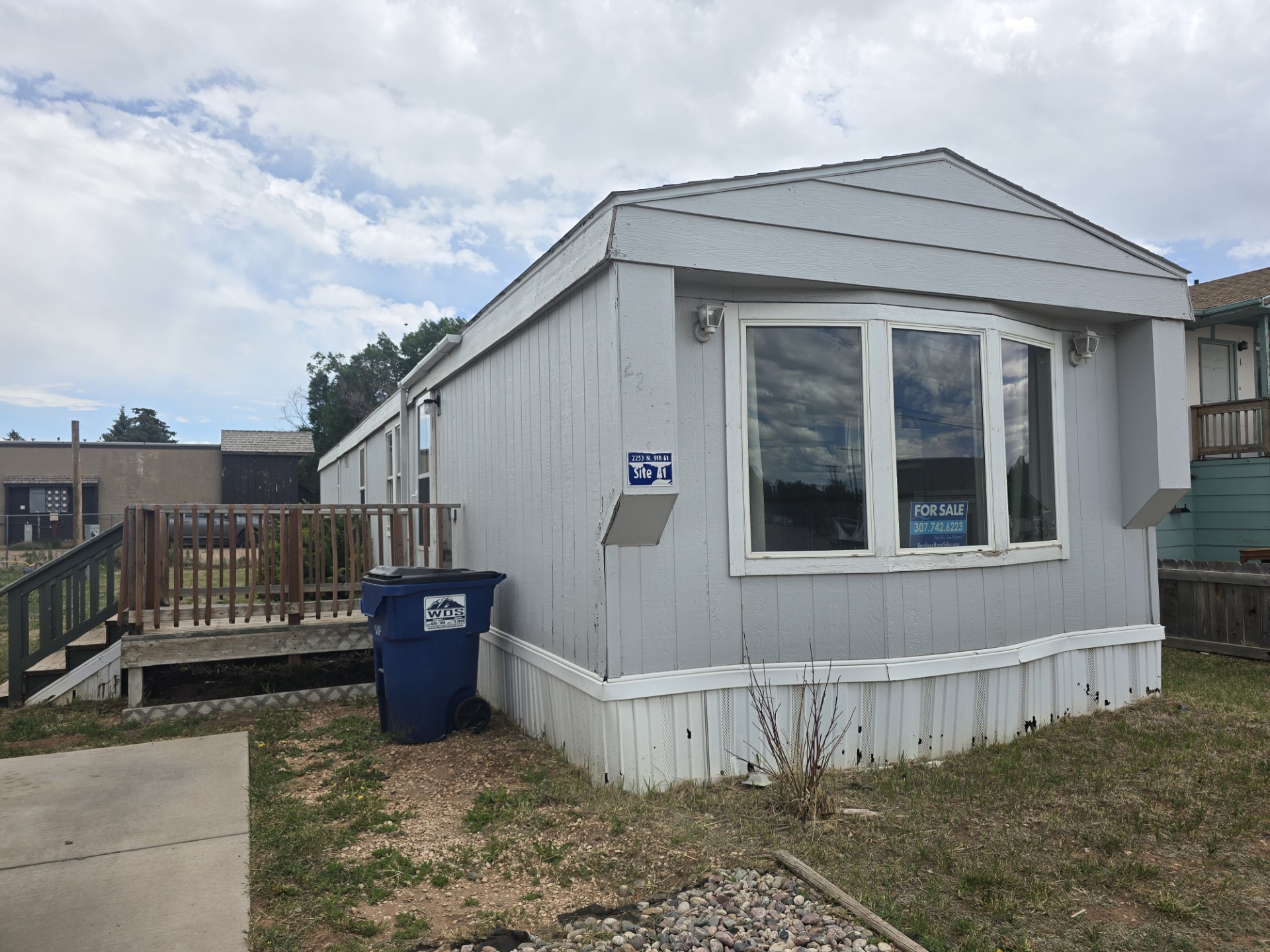 A photo of the home