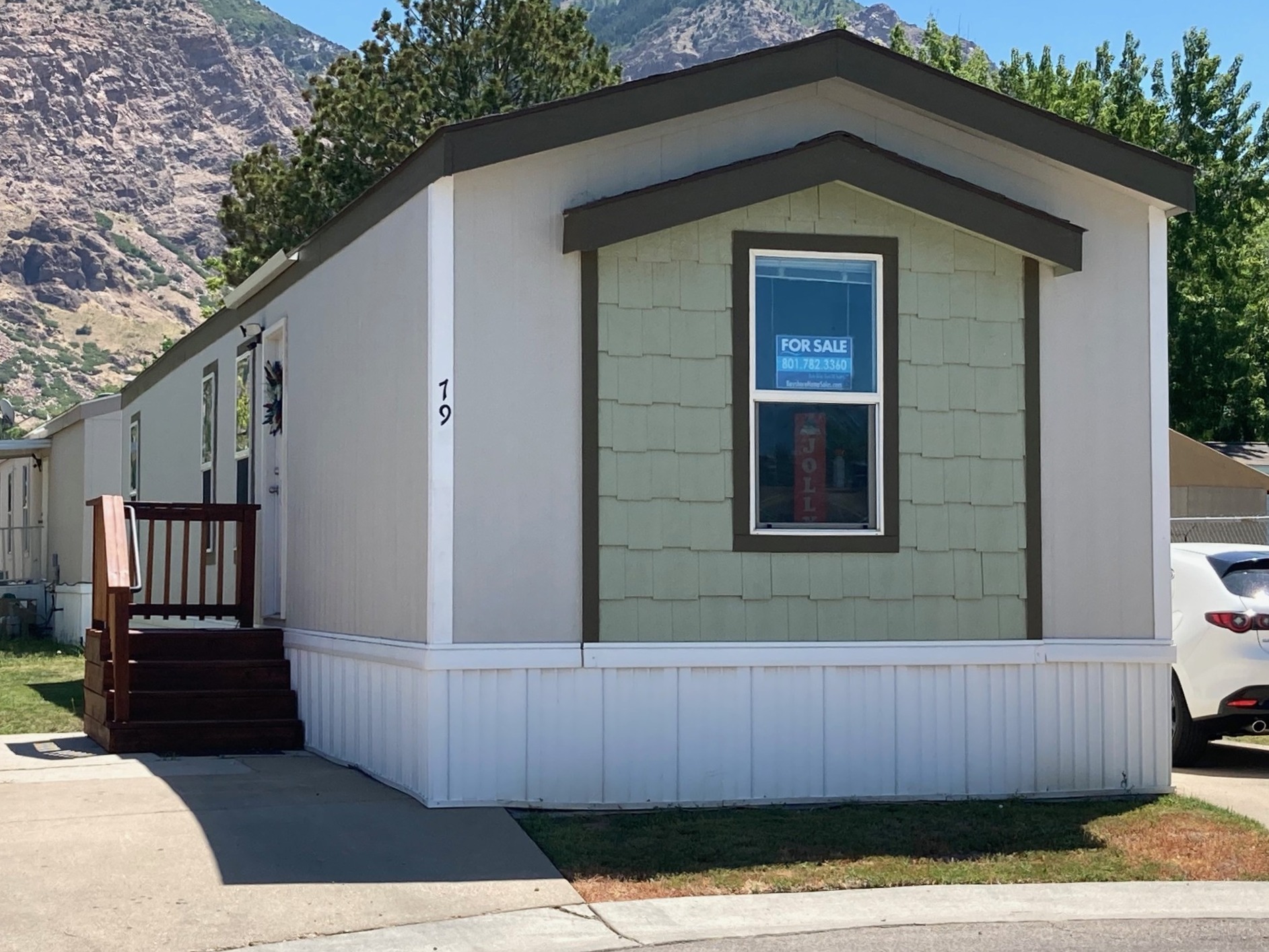 A photo of the home