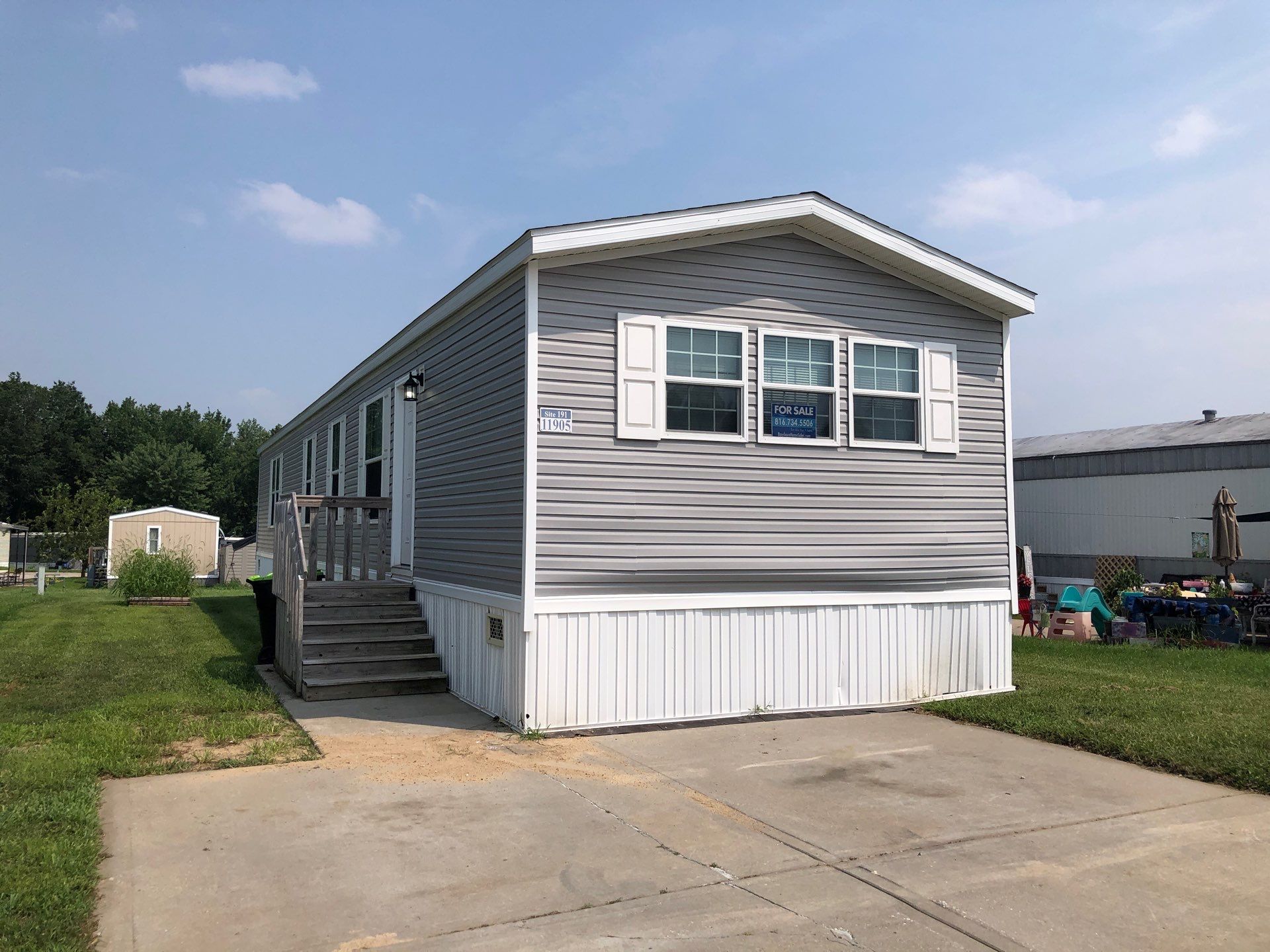 A photo of the home