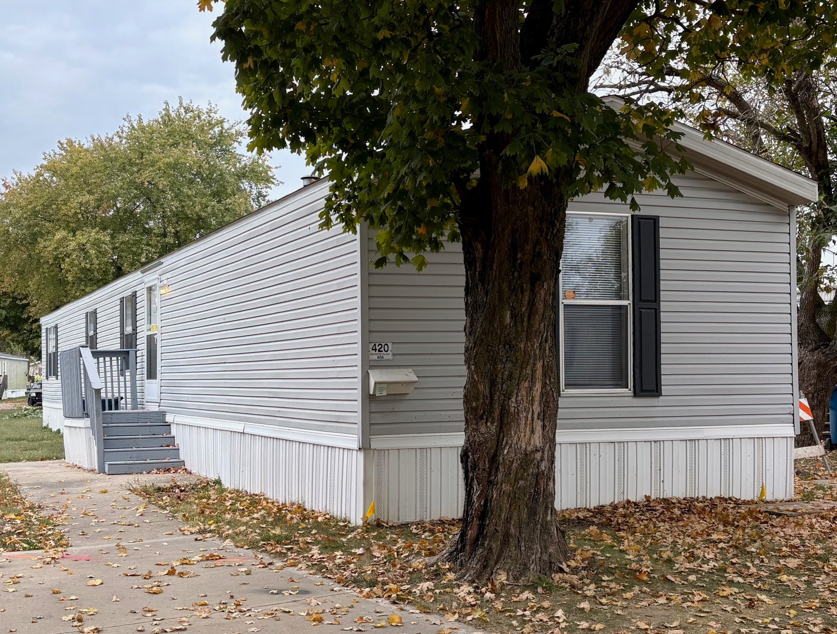A photo of the home