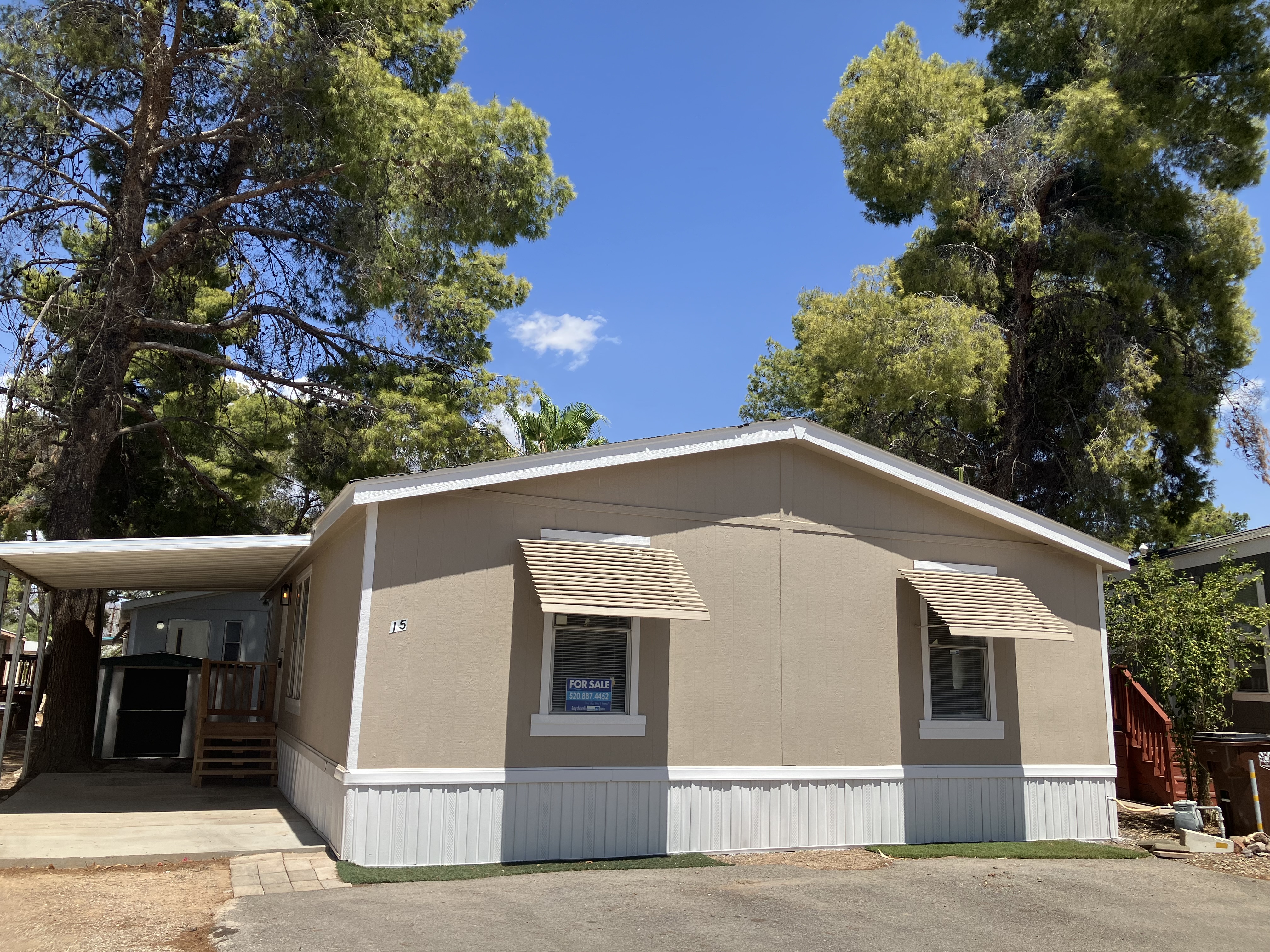 A photo of the home