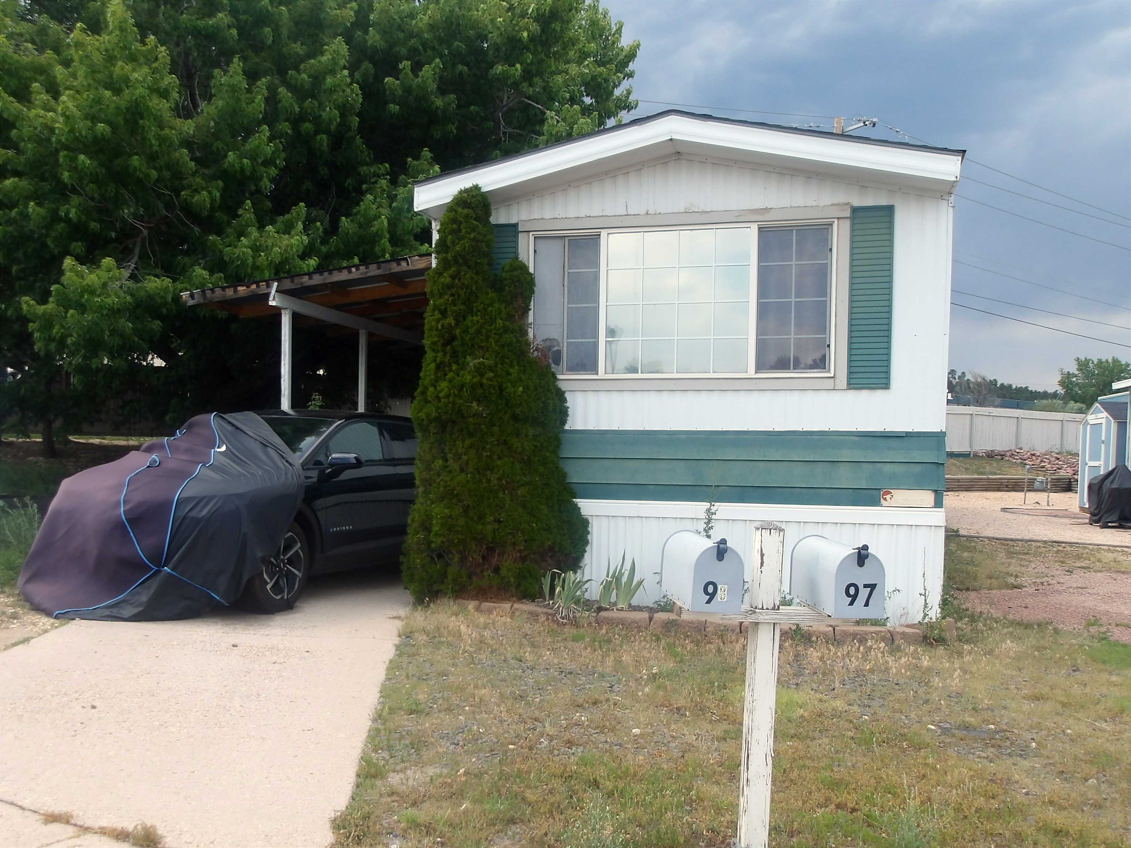 A photo of the home