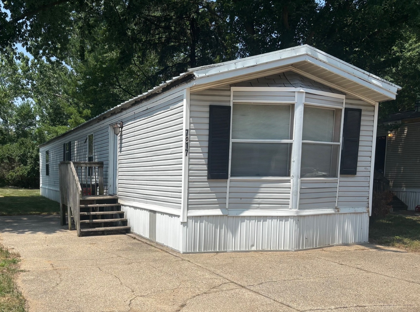 A photo of the home