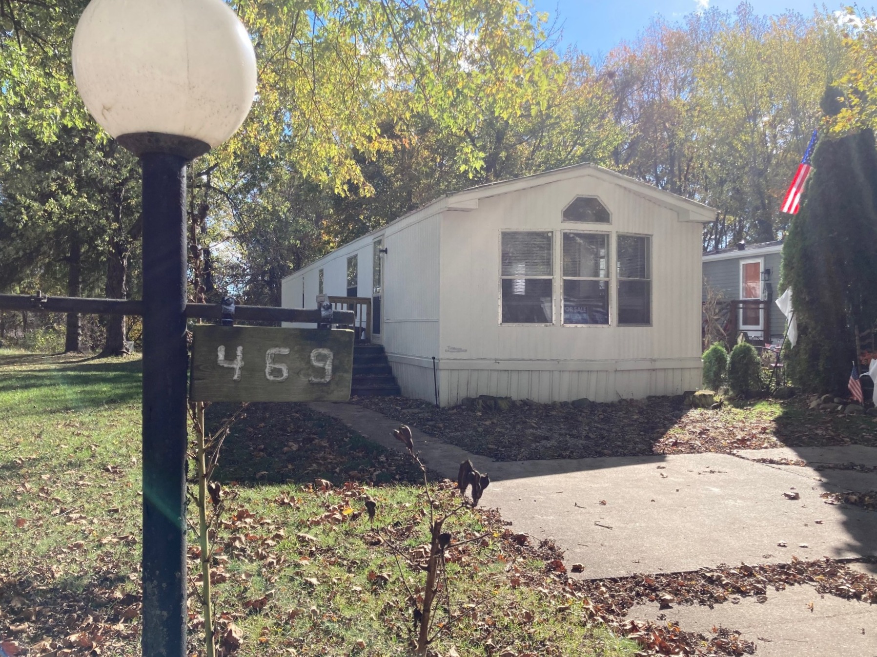 A photo of the home