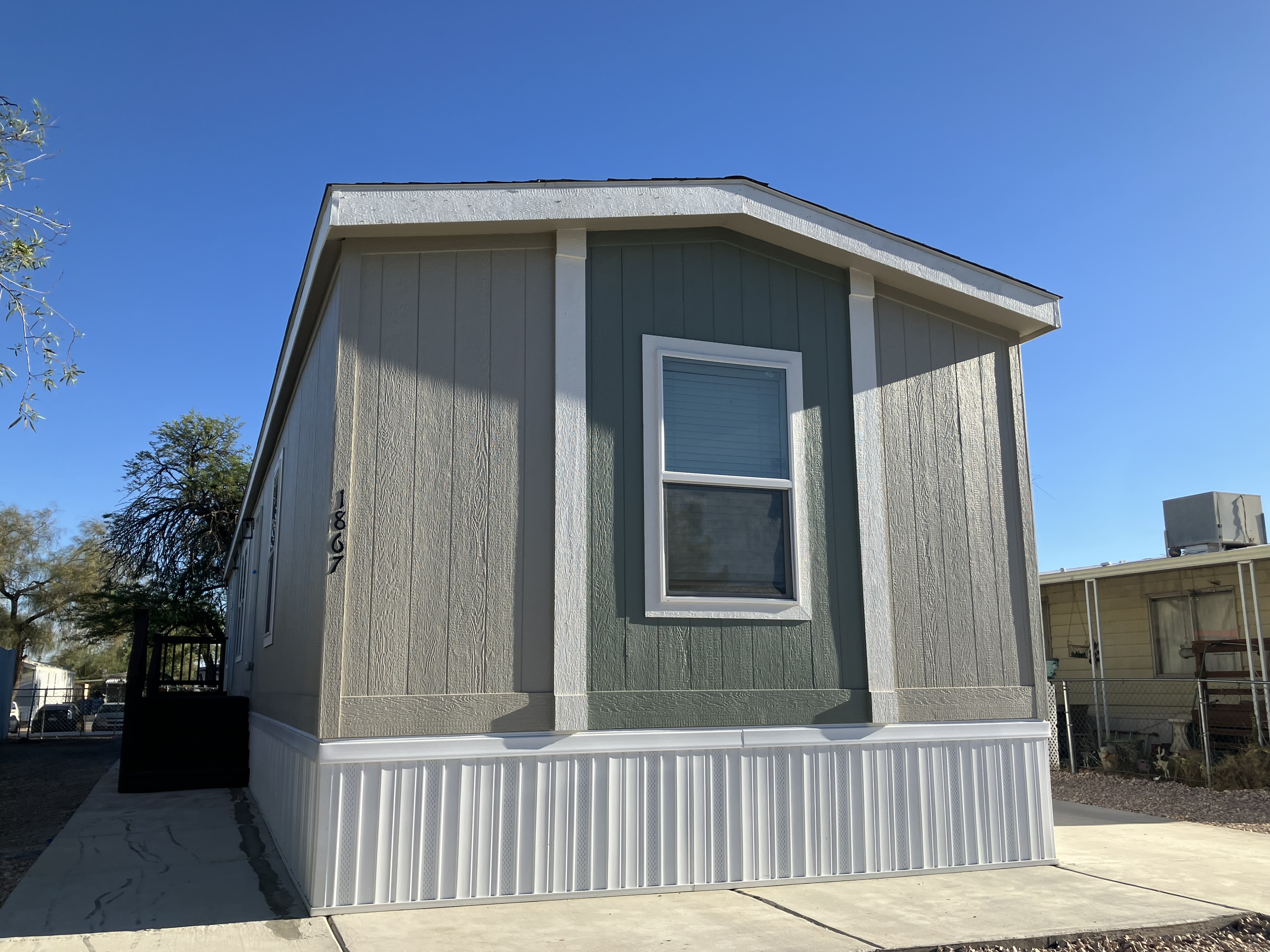 A photo of the home