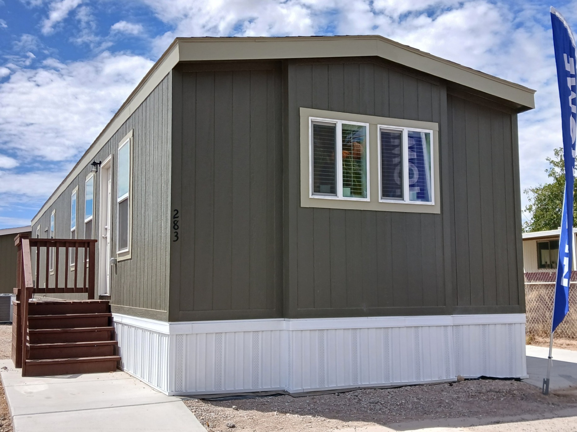 A photo of the home