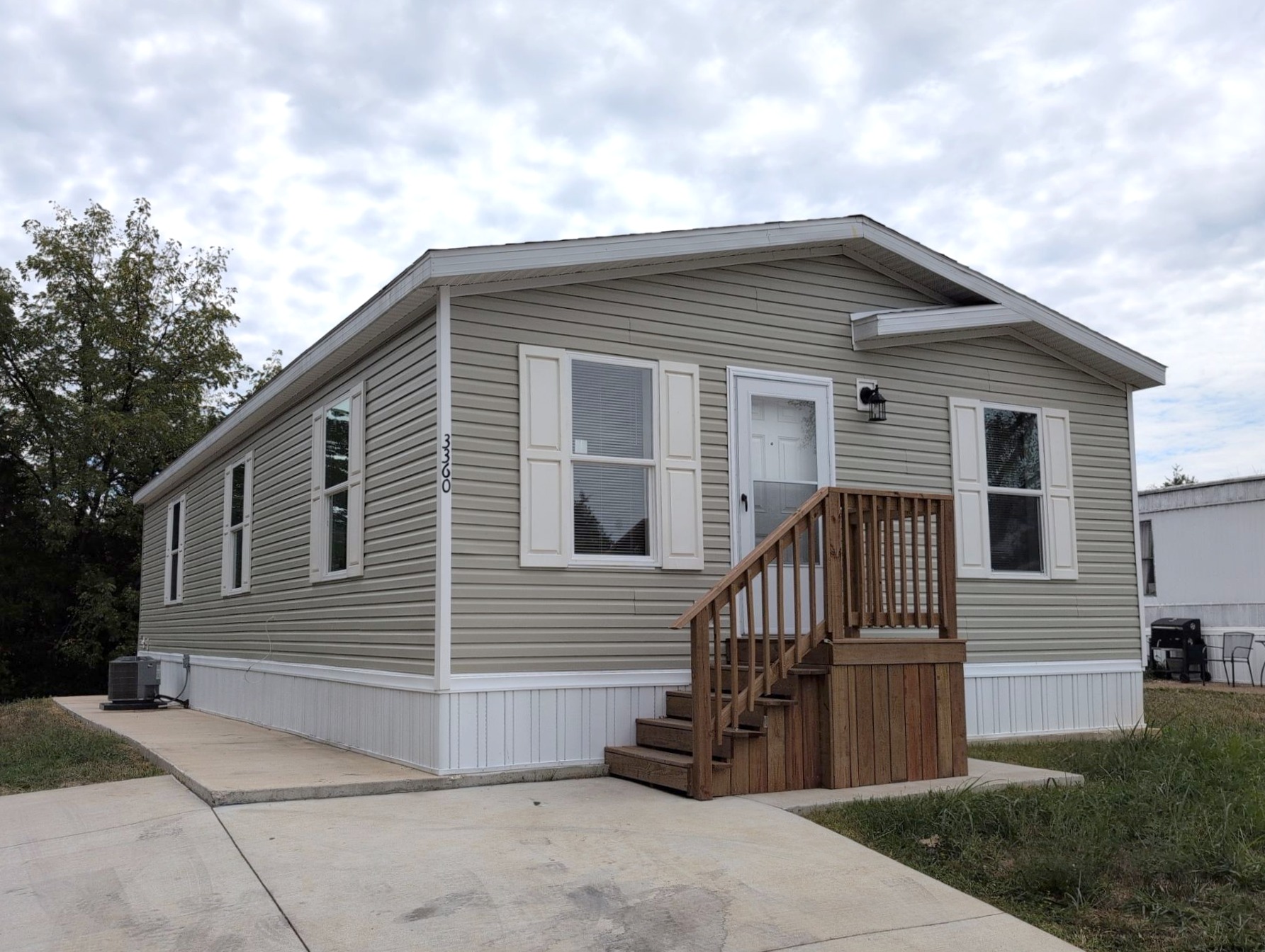 A photo of the home