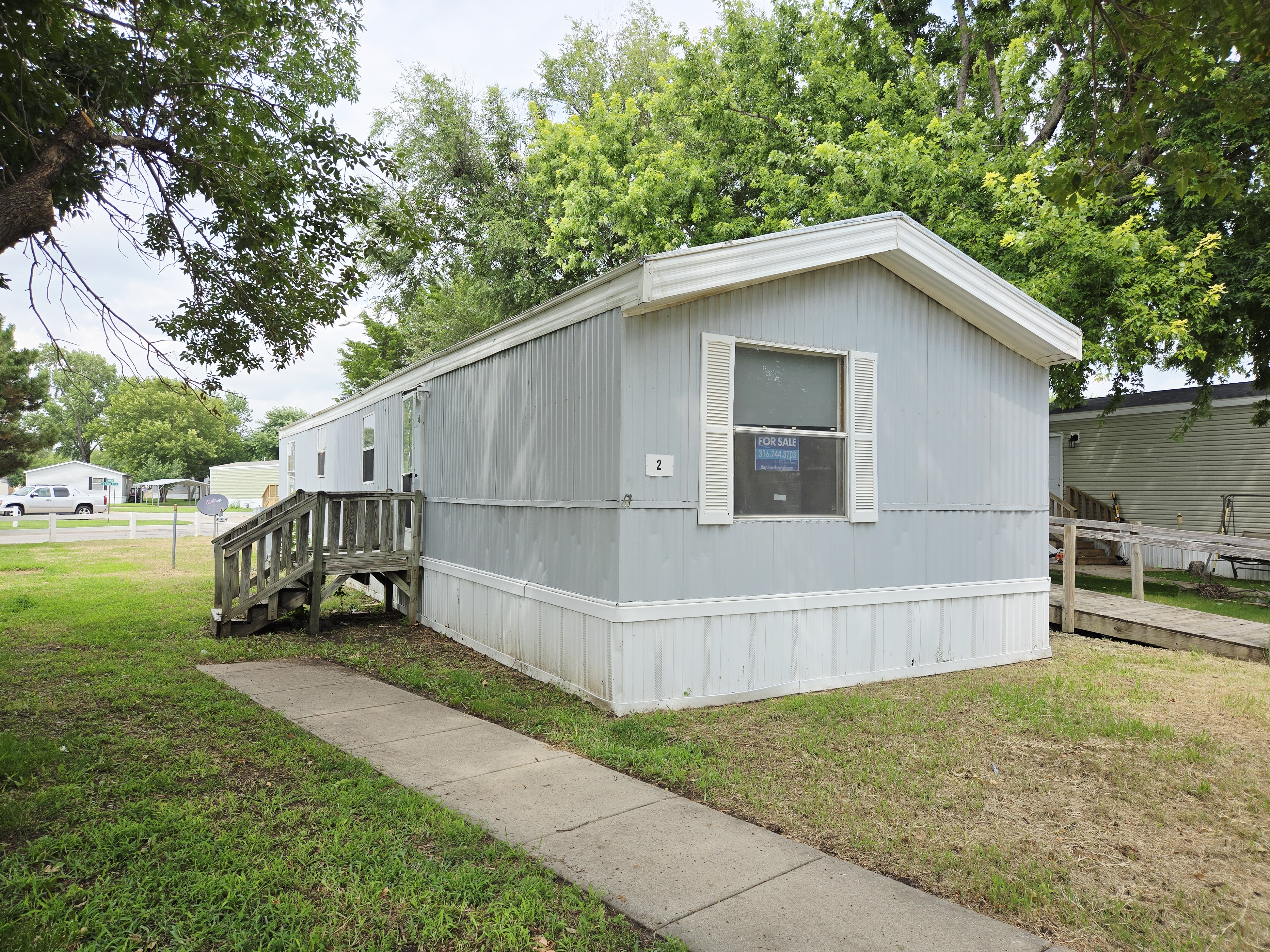 A photo of the home