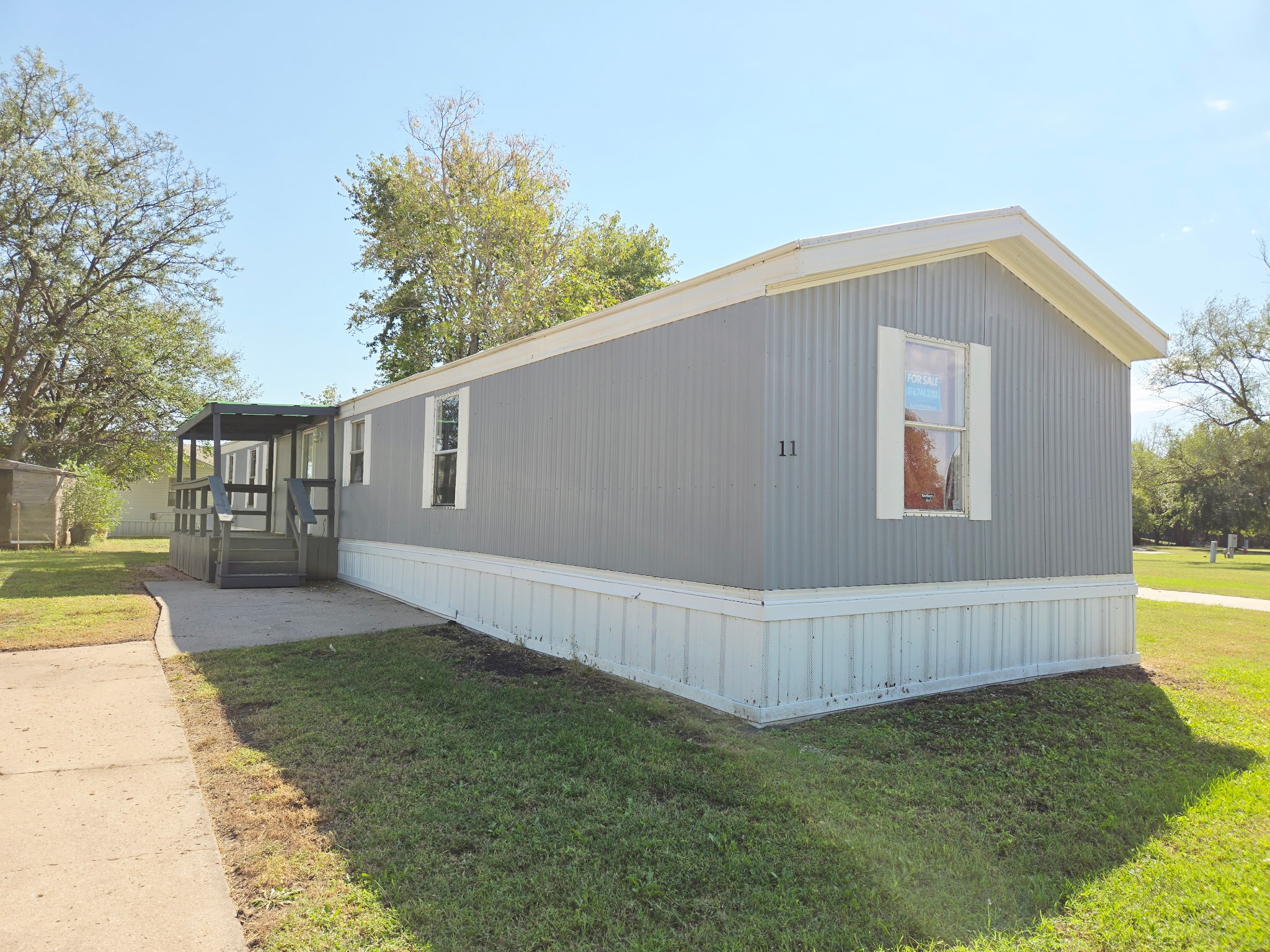 A photo of the home