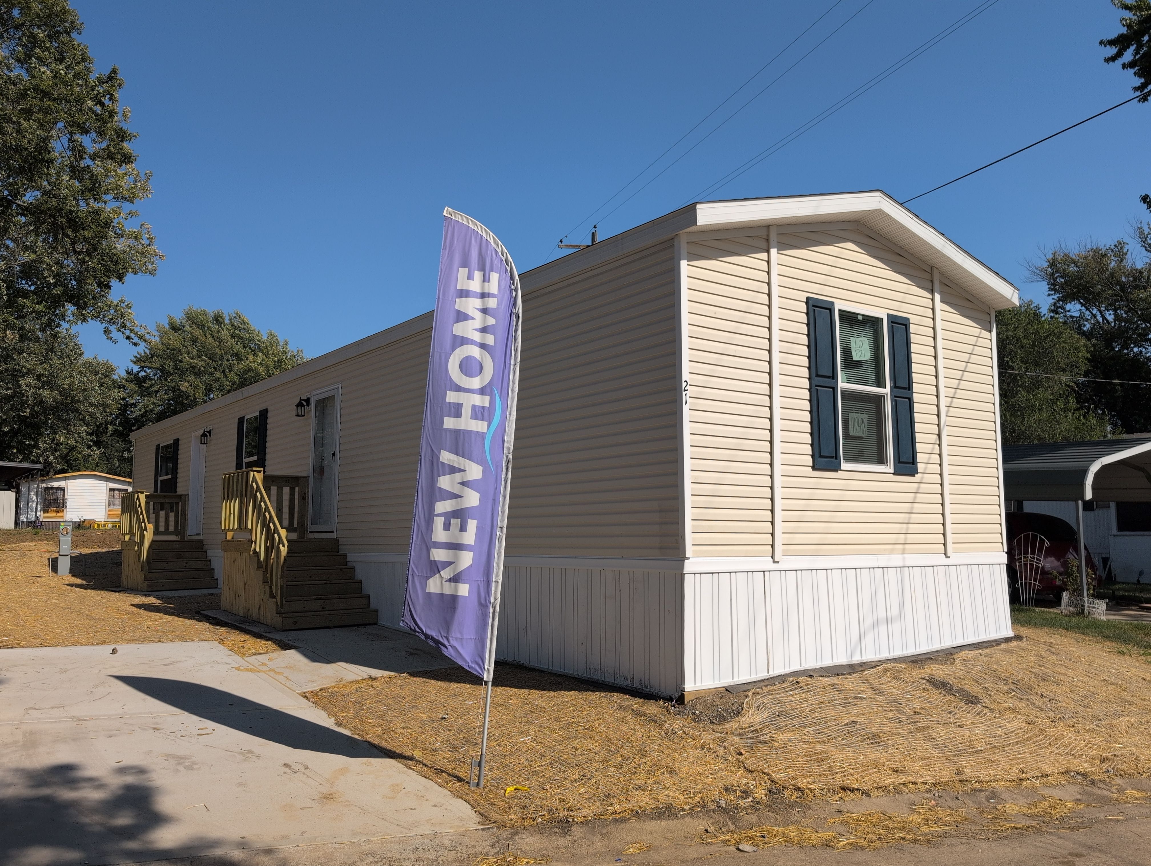 A photo of the home