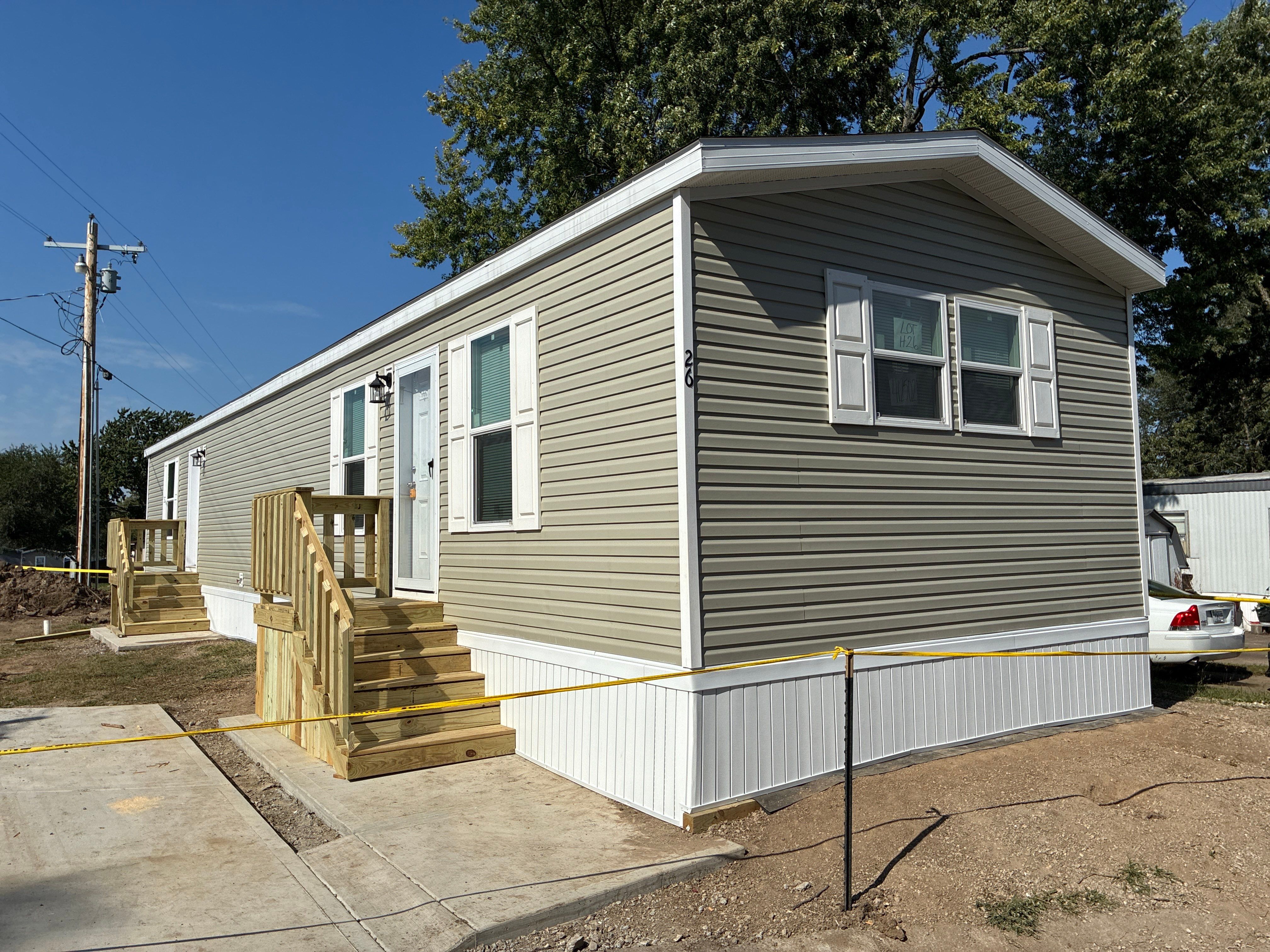 A photo of the home