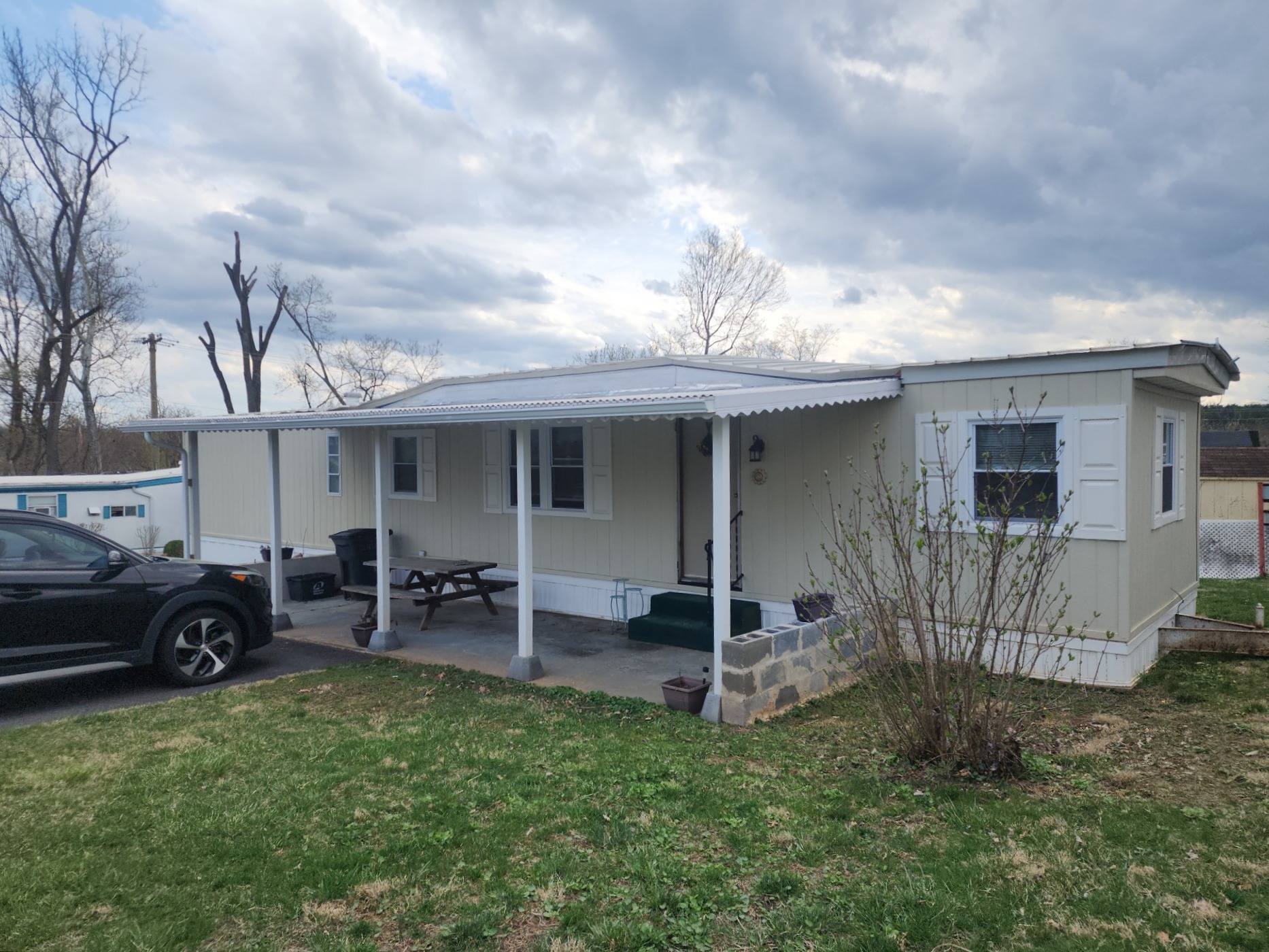 A photo of the home