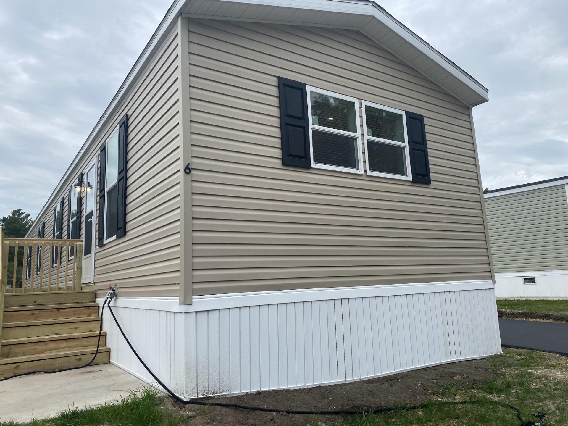 A photo of the home