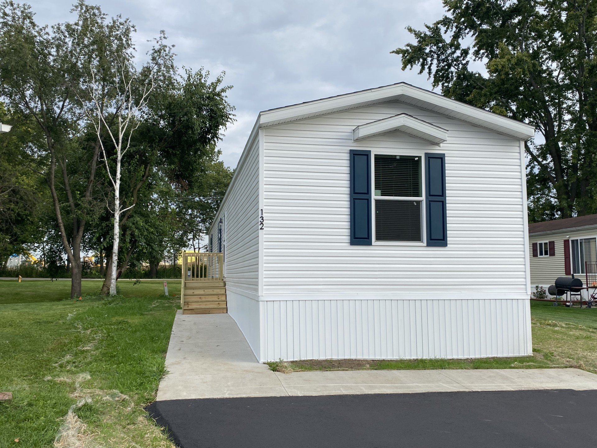 A photo of the home